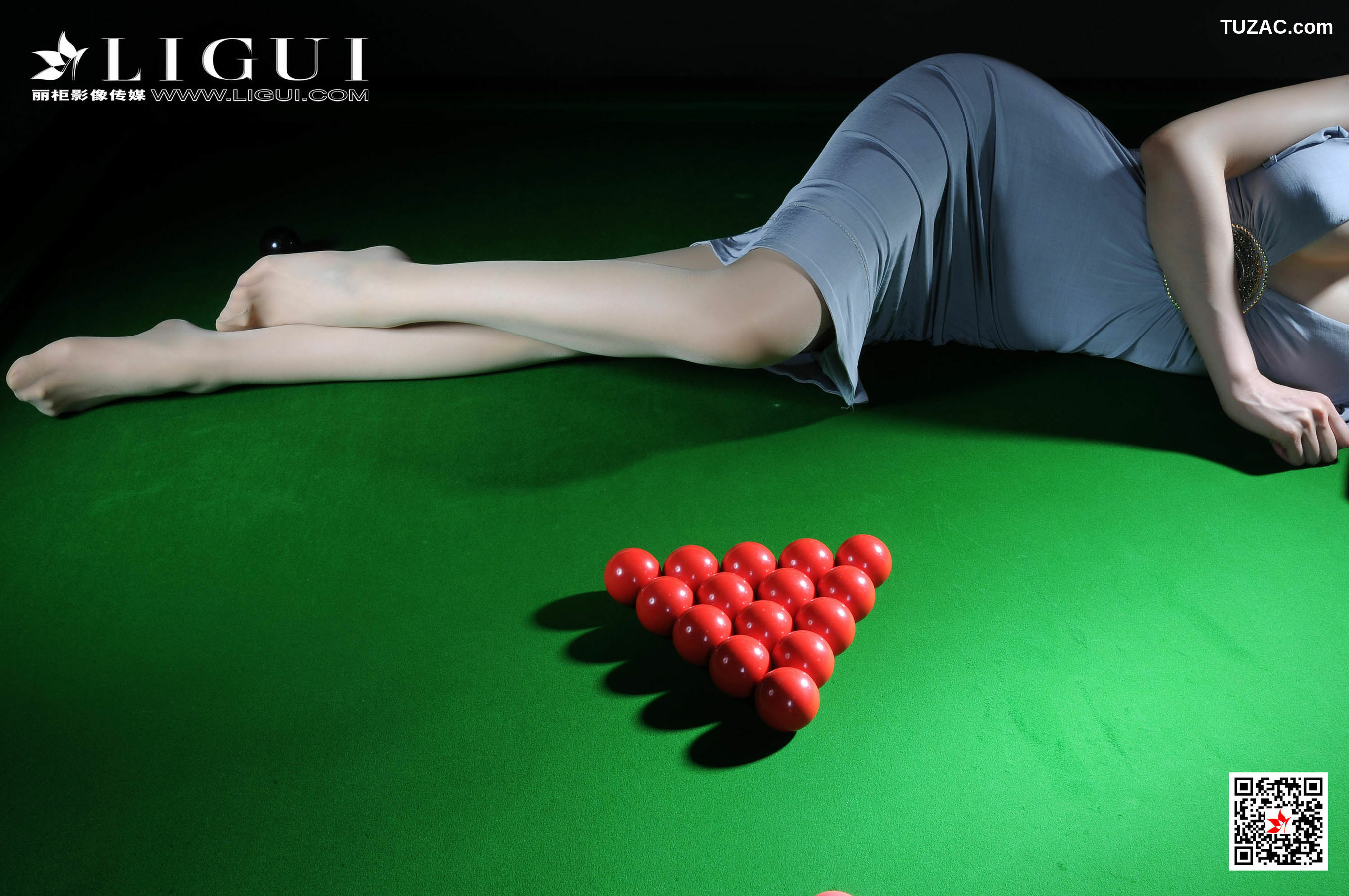 丽柜_Model 车洋《桌球女郎》 写真集[60P]