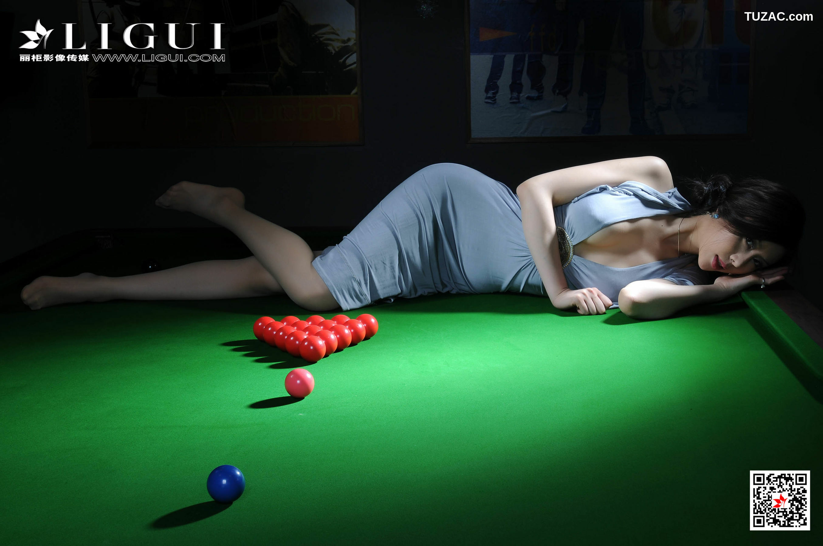 丽柜_Model 车洋《桌球女郎》 写真集[60P]