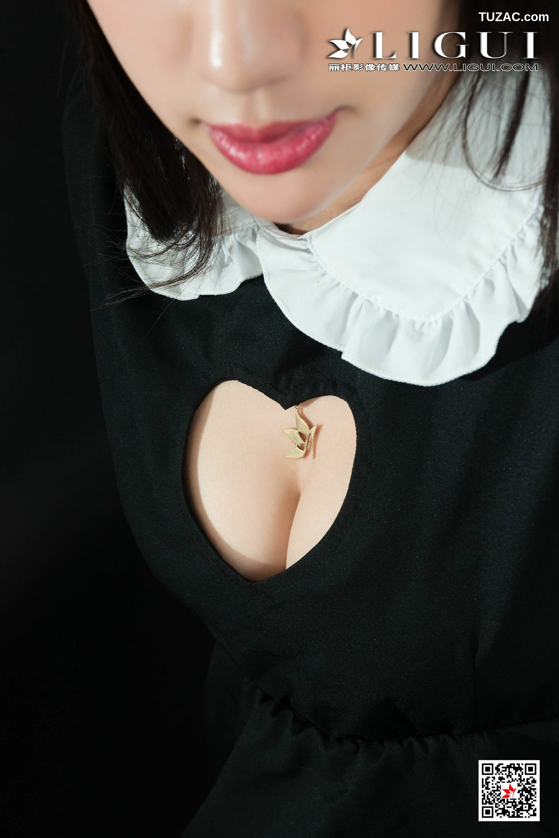 丽柜_Model 轩轩《连衣裙肉丝高跟》 网络丽人 写真集[30P]