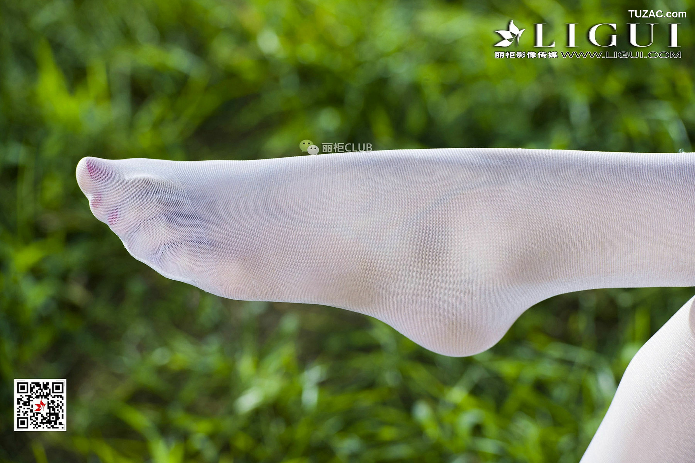 丽柜_Model 雪儿《夜空白丝》 写真集[82P]