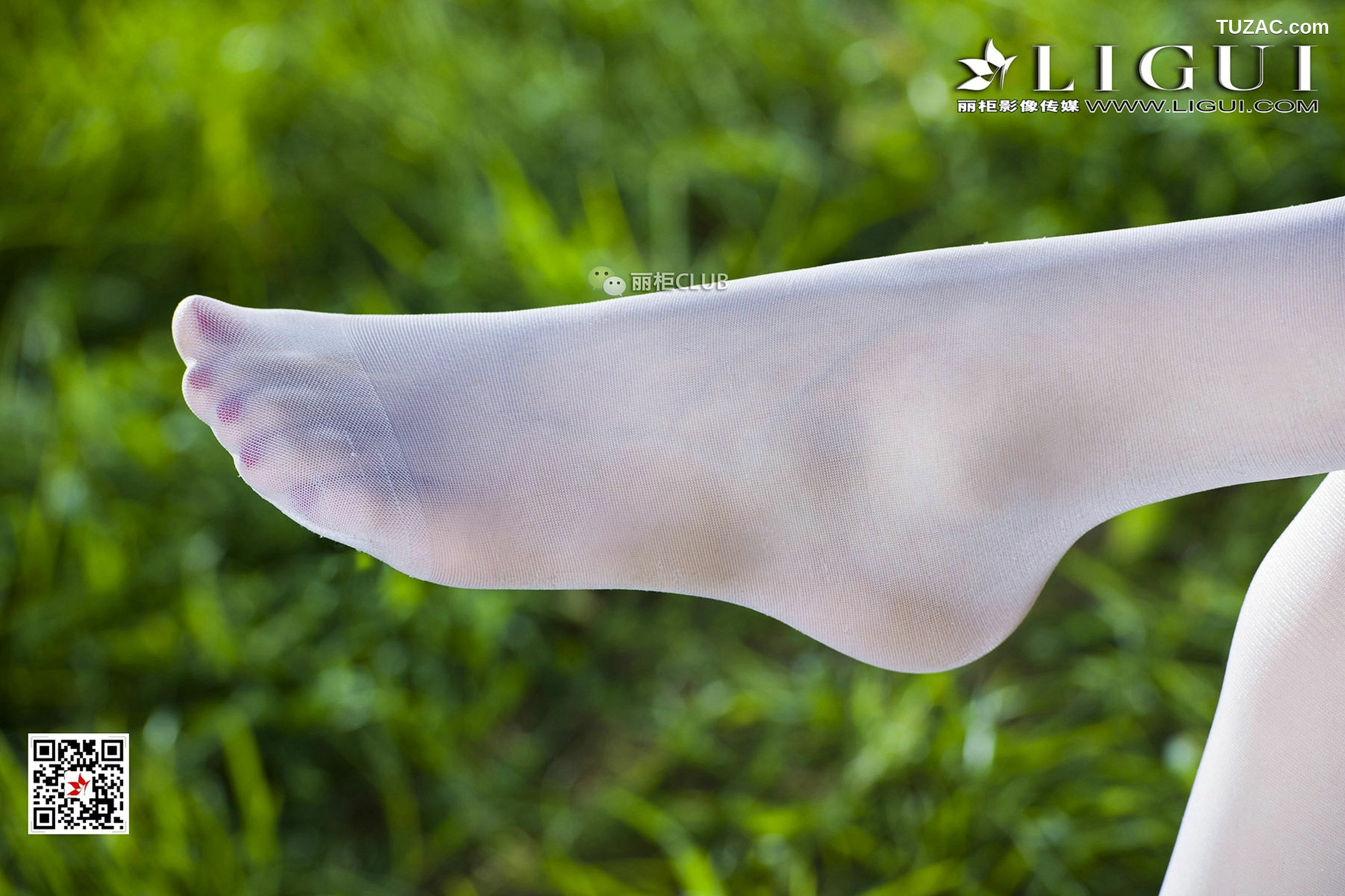 丽柜_Model 雪儿《夜空白丝》 写真集[82P]