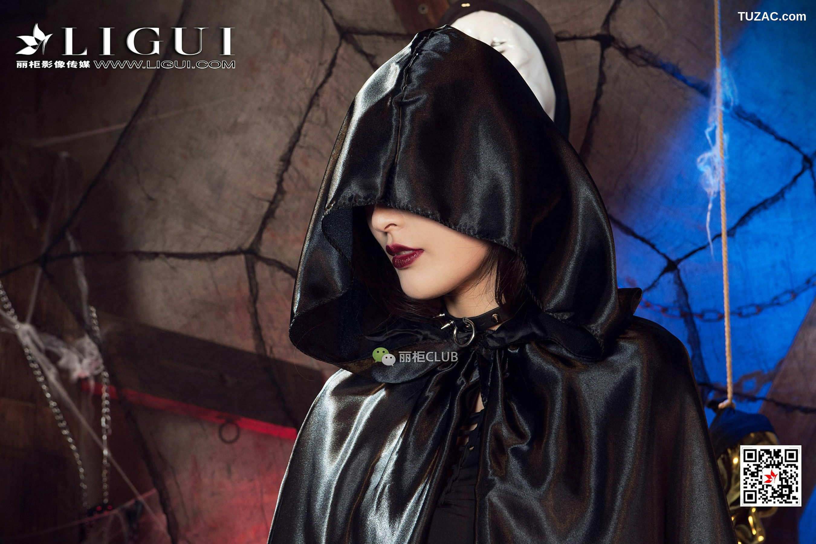 丽柜_Model 雪糕《女王灰丝》 写真集[77P]