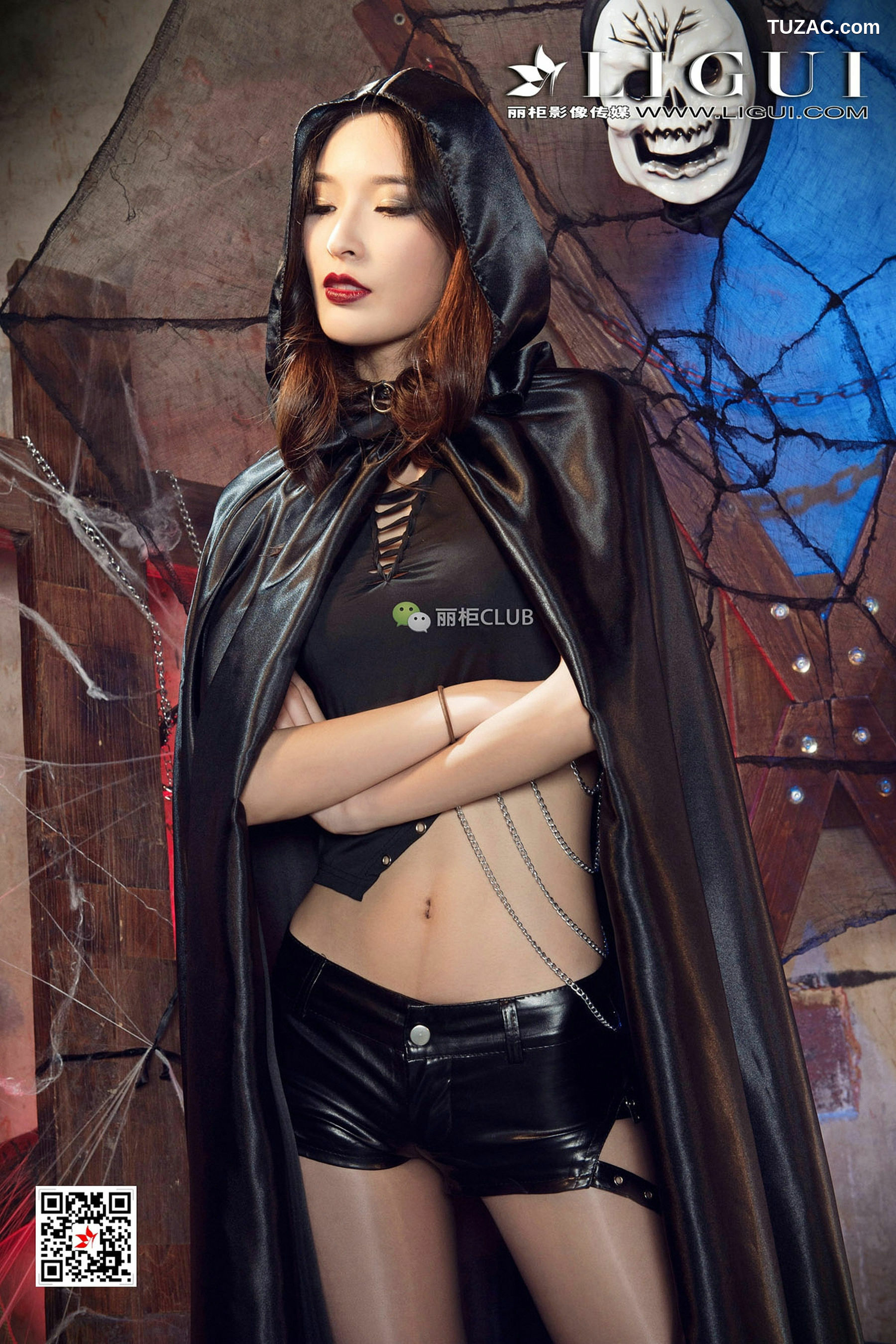 丽柜_Model 雪糕《女王灰丝》 写真集[77P]