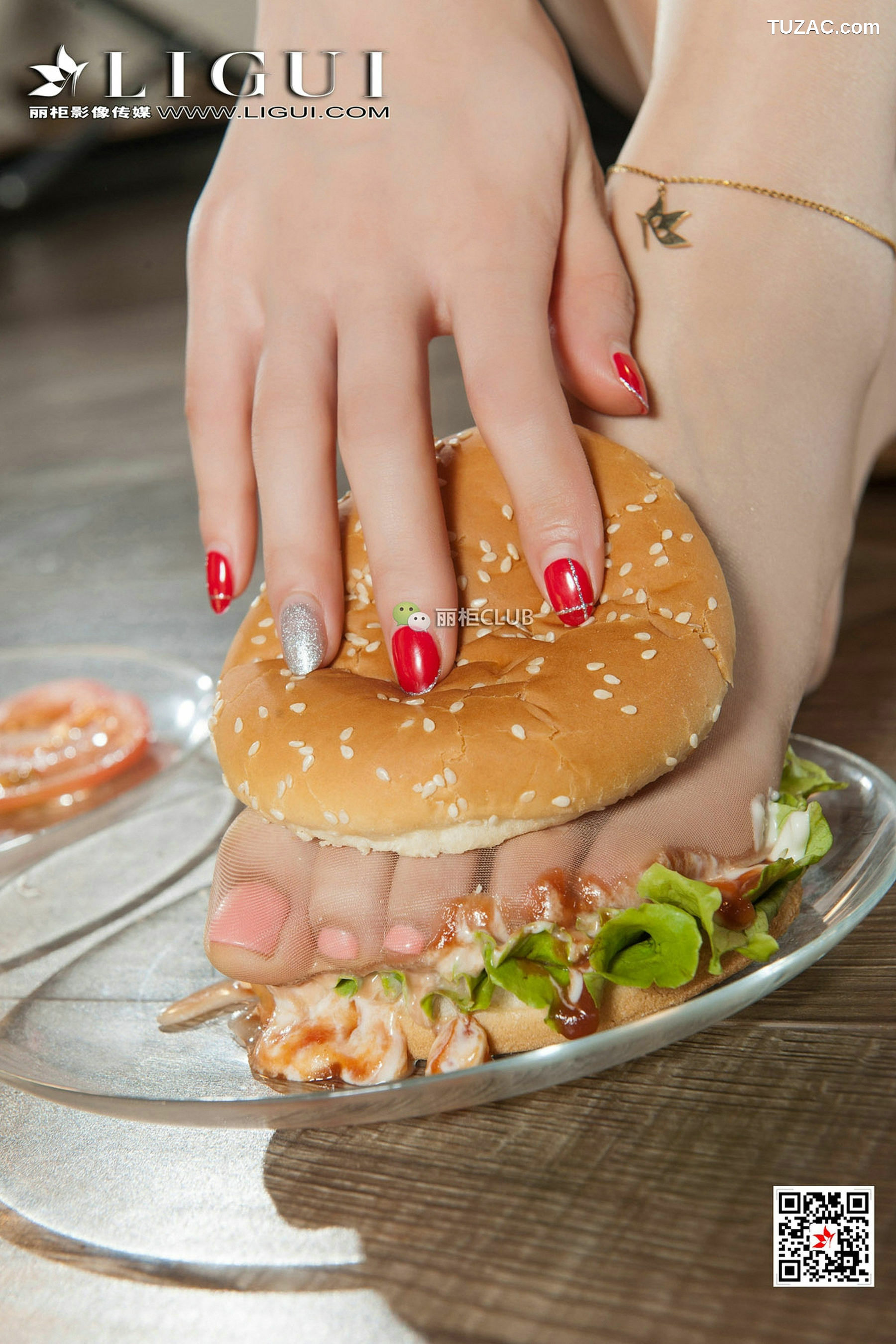 丽柜_Model 雪糕《肉丝汉堡》 写真集[55P]