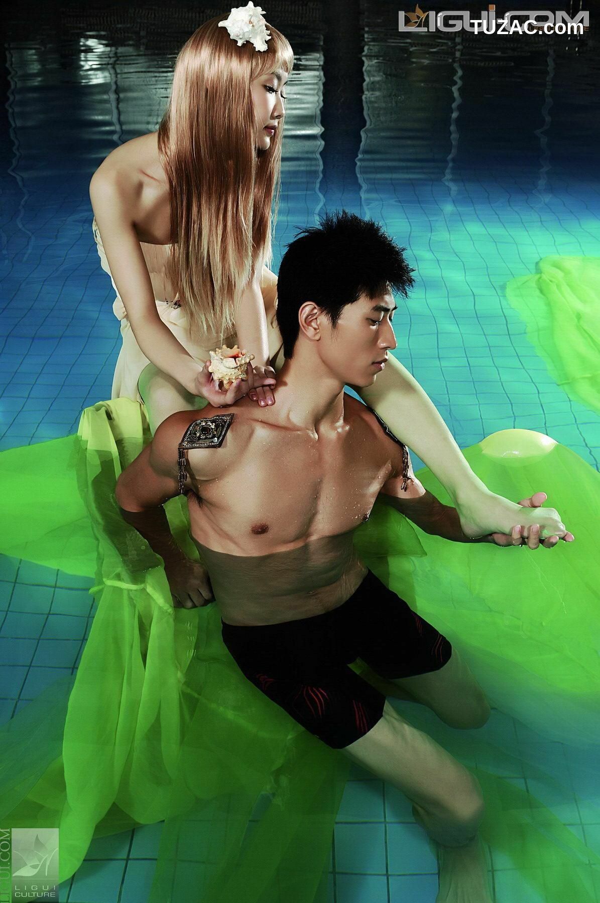 丽柜_Model 马鑫茹《人鱼的梦想》 丝足写真图片[32P]