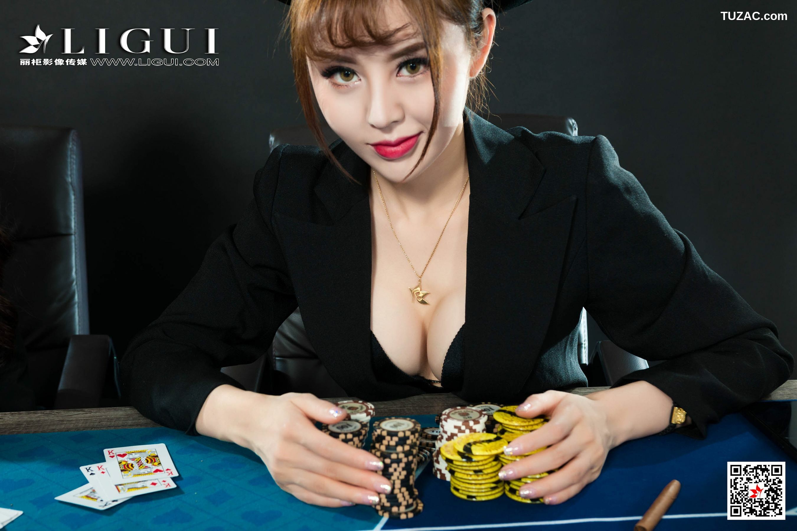 丽柜_兔子&amp;amp;凉儿《黑丝丝足诱惑》 写真集[67P]