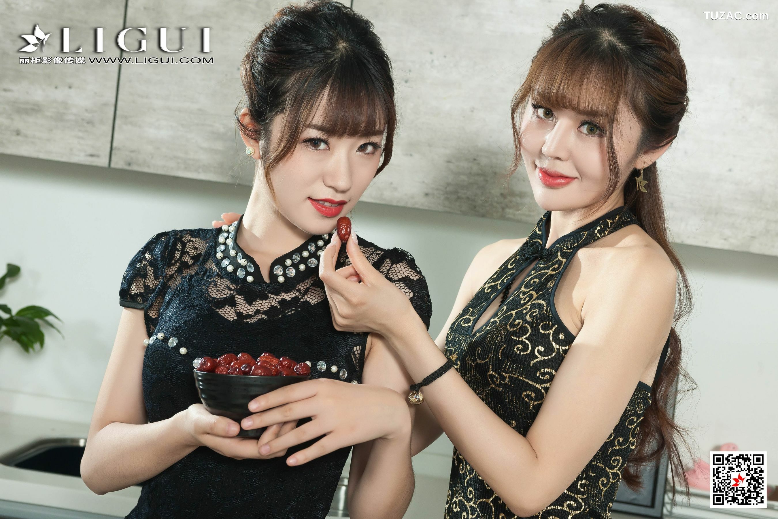 丽柜_安娜&amp;amp;凉儿《端午美丝》 写真集[86P]
