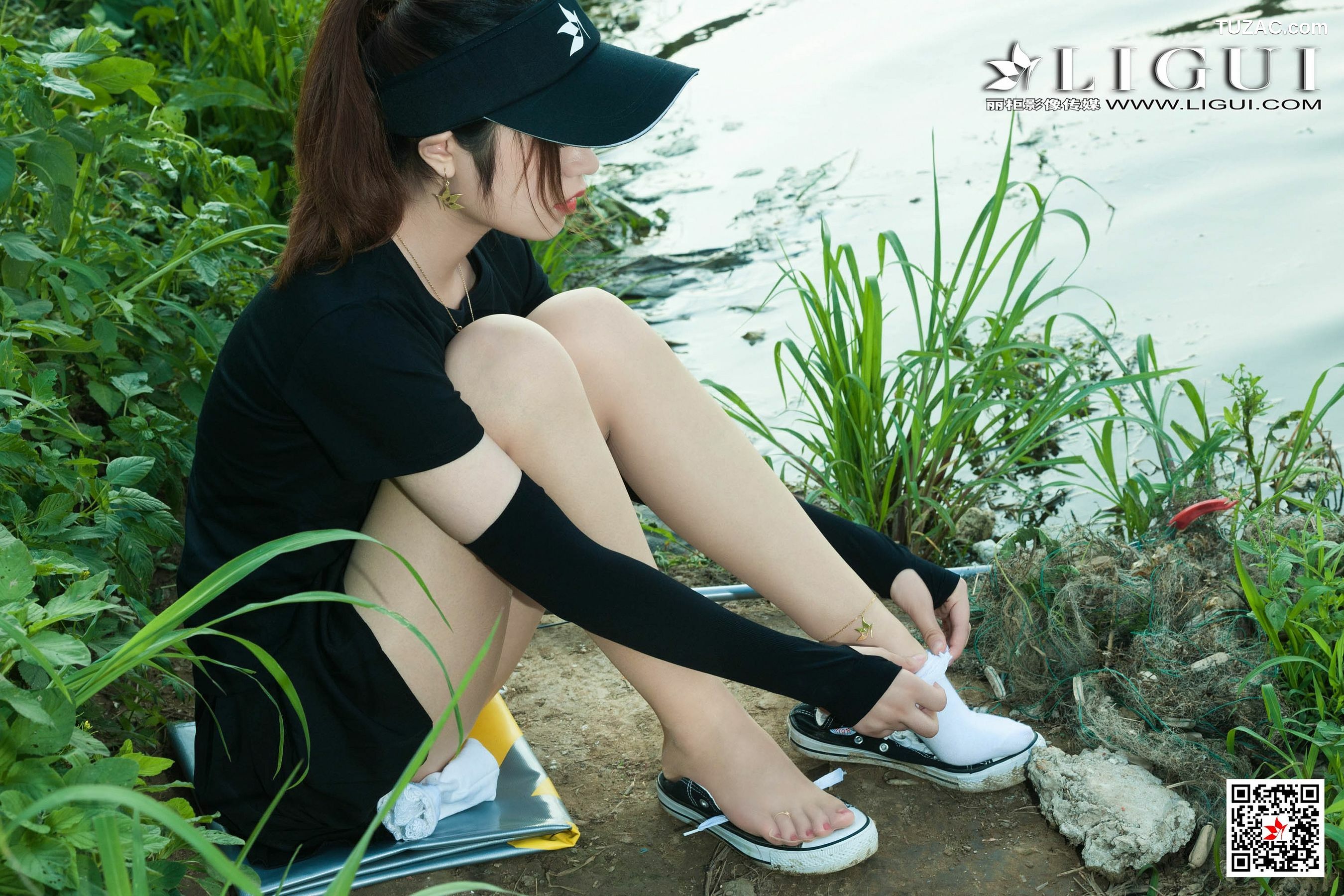 丽柜_安娜Anna《极品钓鱼女郎》 写真集[71P]