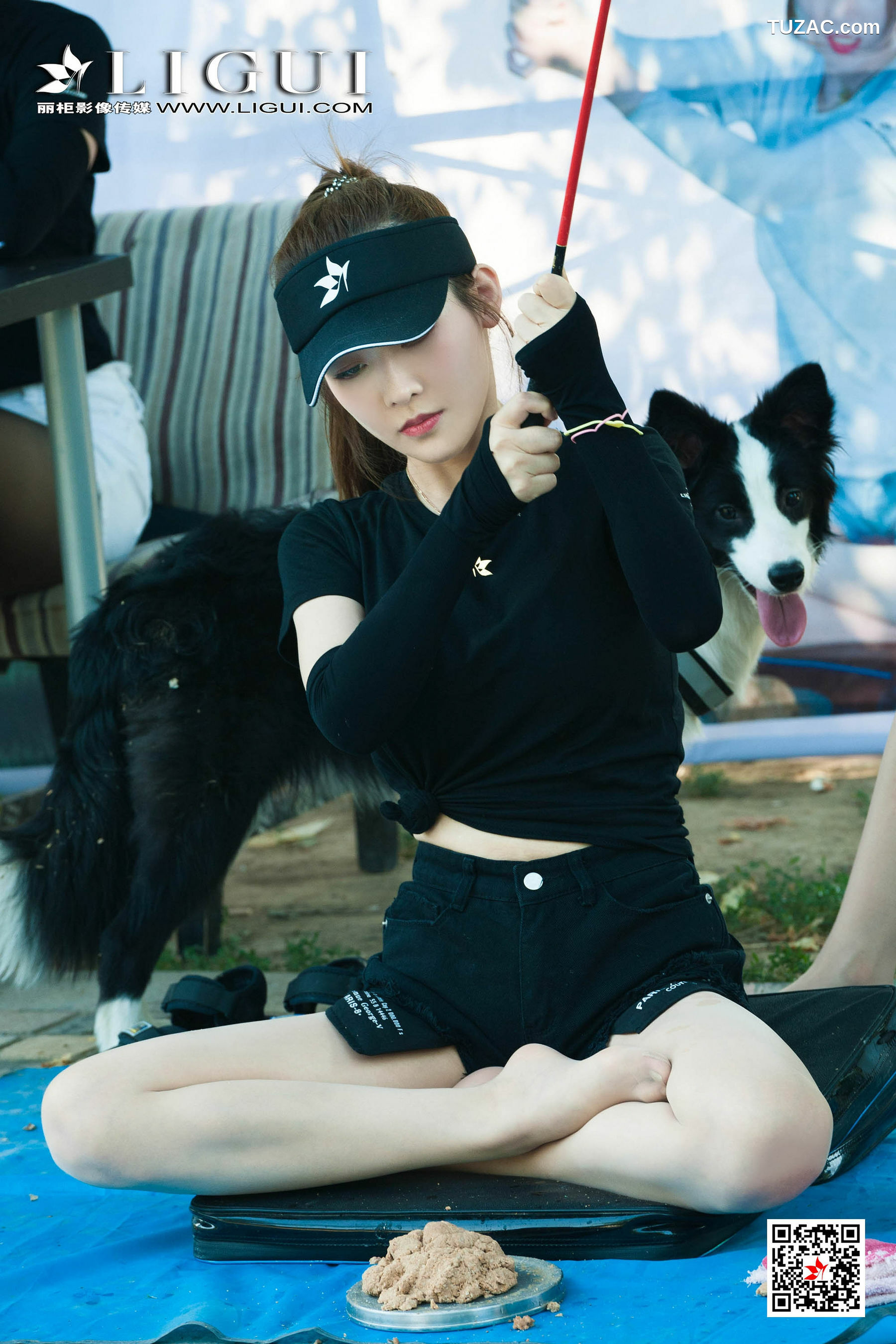 丽柜_文静&amp;amp;然然《垂钓园丝足》 网络丽人 写真集[70P]