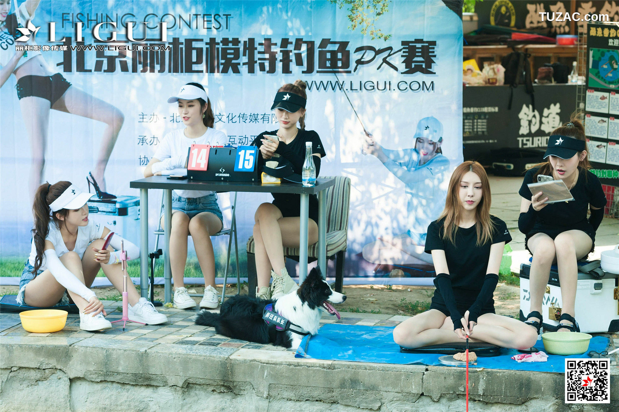 丽柜_文静&amp;amp;然然《垂钓园丝足》 网络丽人 写真集[70P]