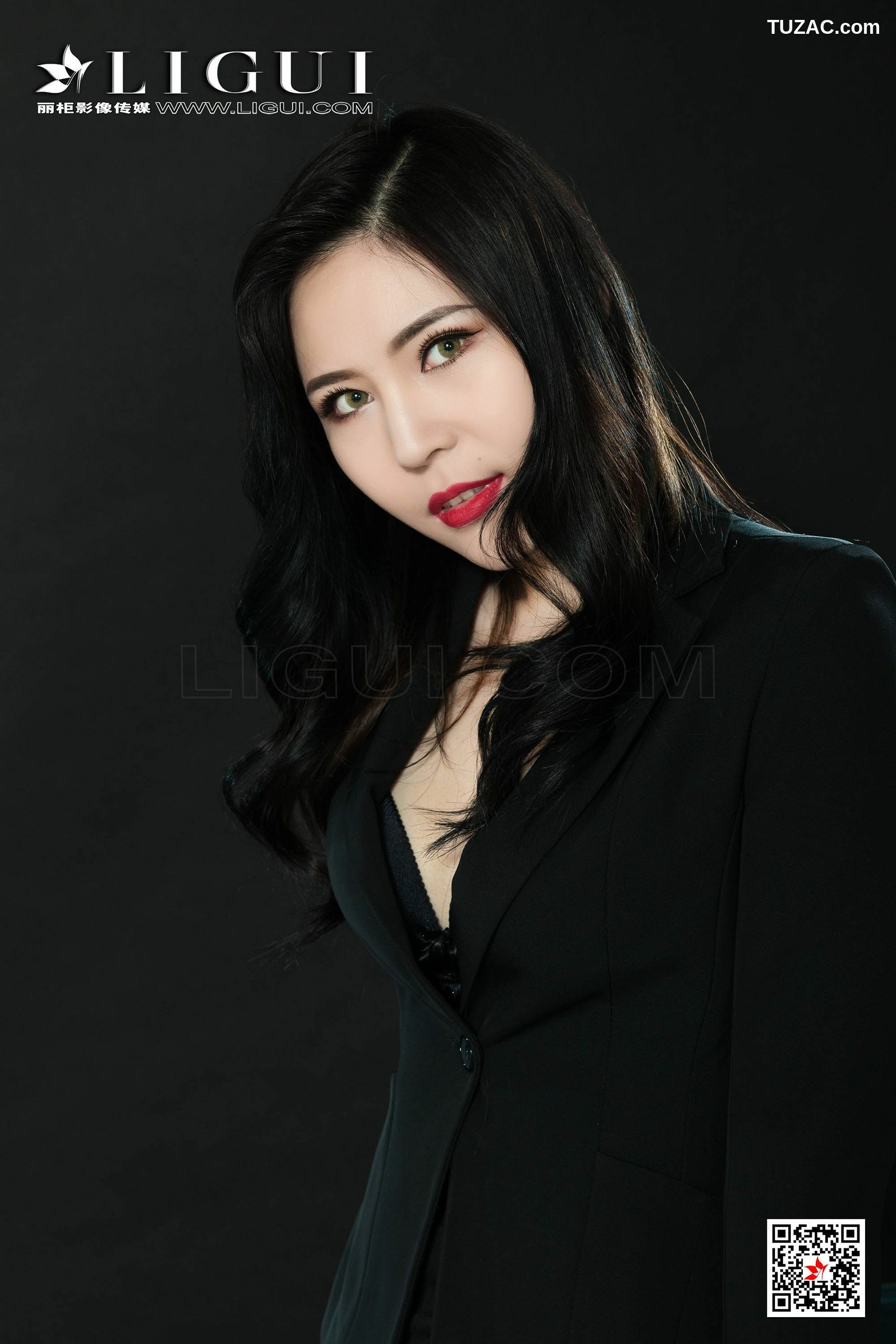 丽柜_模特呢楠《肉丝长腿OL女郎》 网络丽人 写真集[51P]