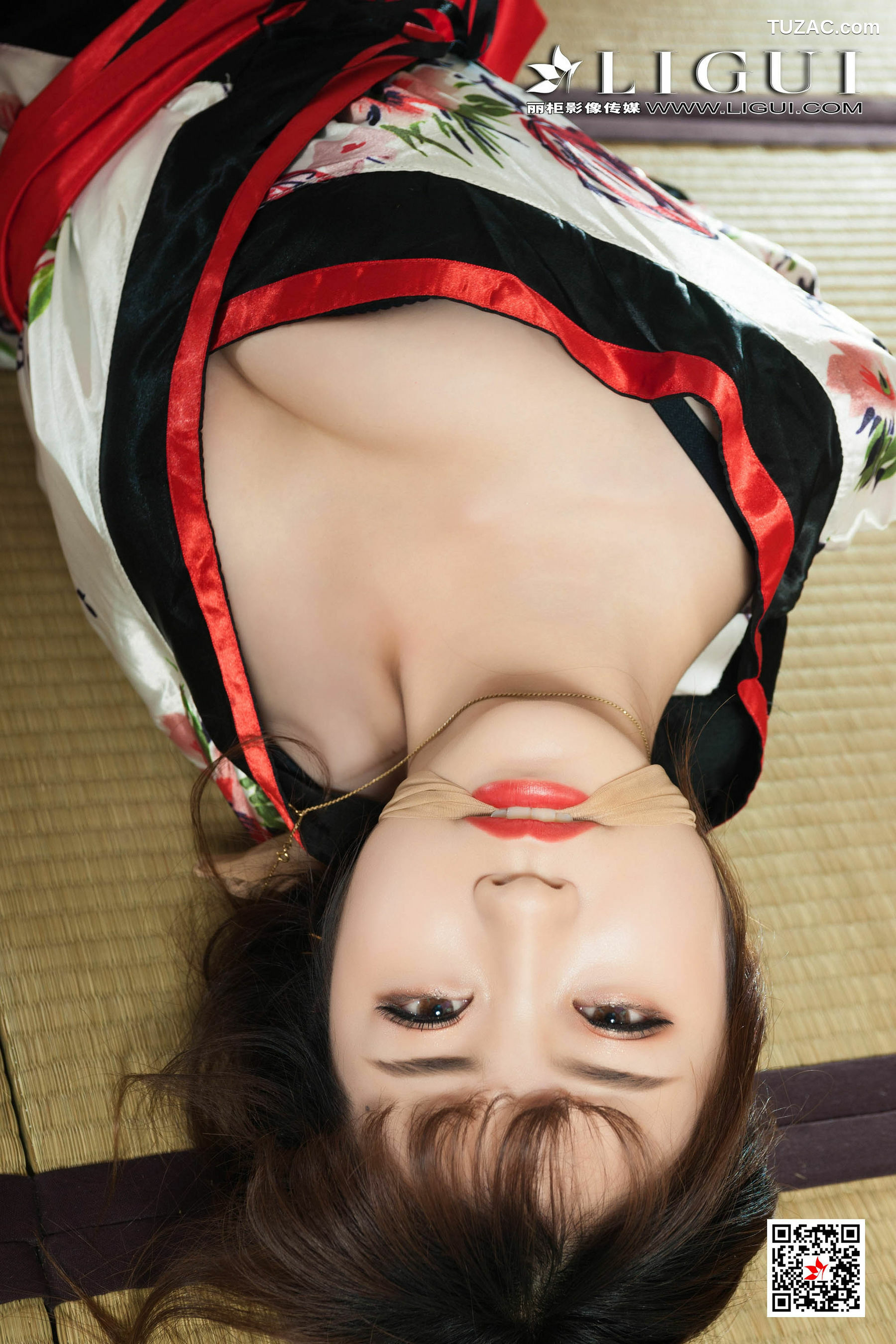 丽柜_模特安娜《和服绳艺》 美腿丝足写真集[67P]