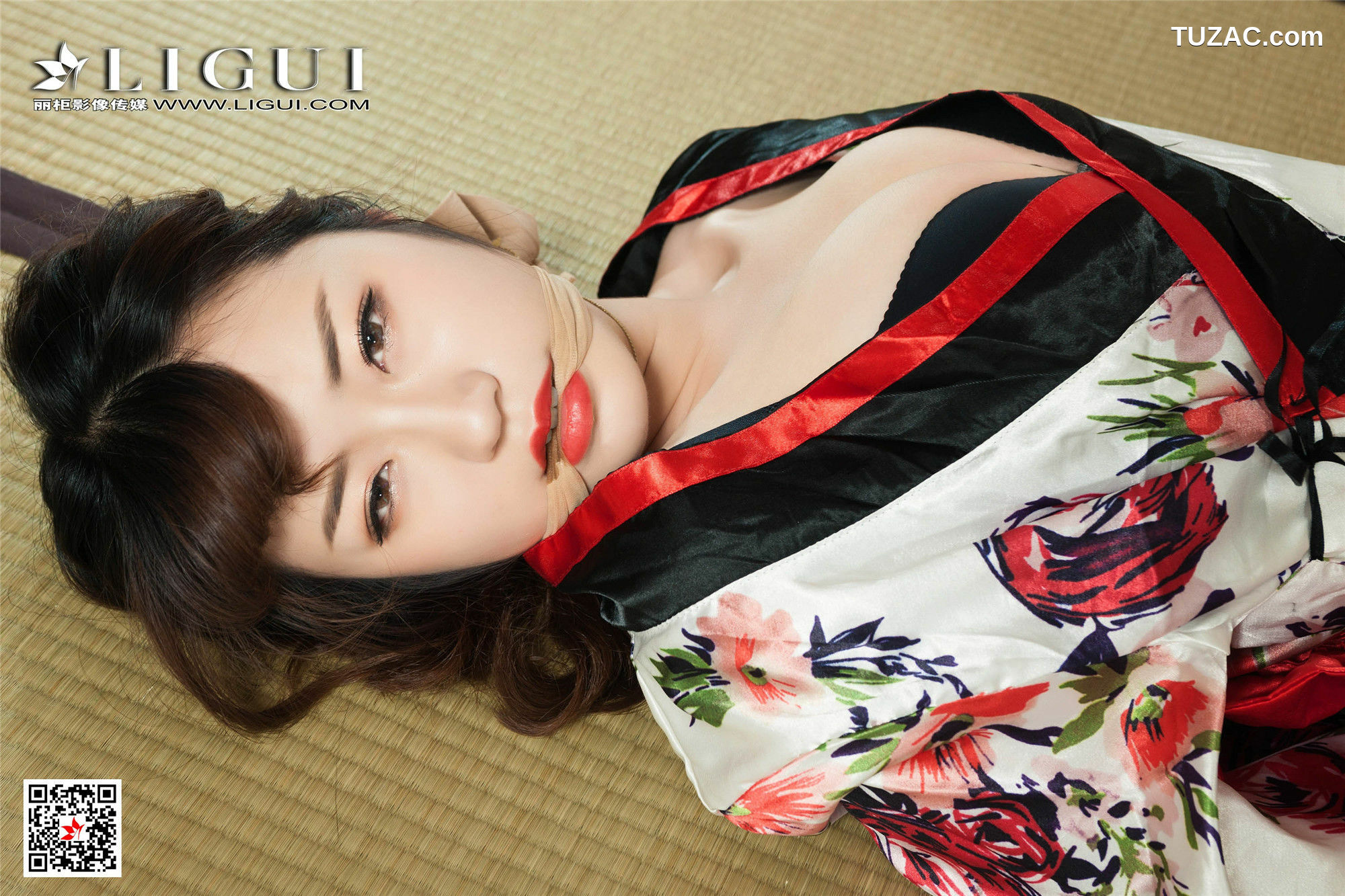 丽柜_模特安娜《和服绳艺》 美腿丝足写真集[67P]