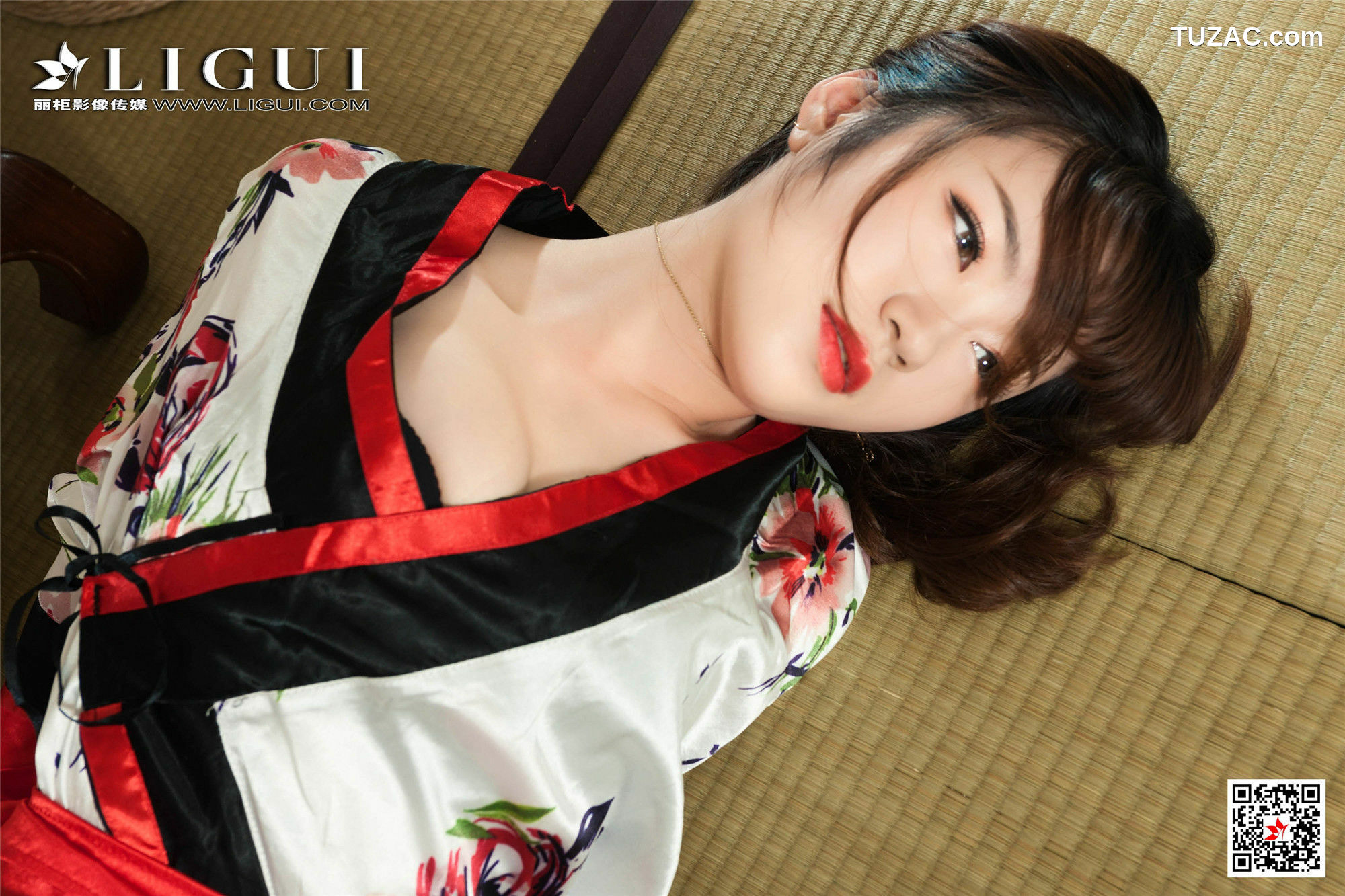 丽柜_模特安娜《和服绳艺》 美腿丝足写真集[67P]