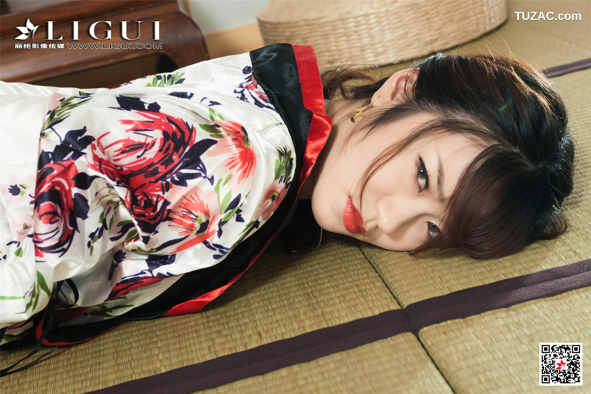 丽柜_模特安娜《和服绳艺》 美腿丝足写真集[67P]