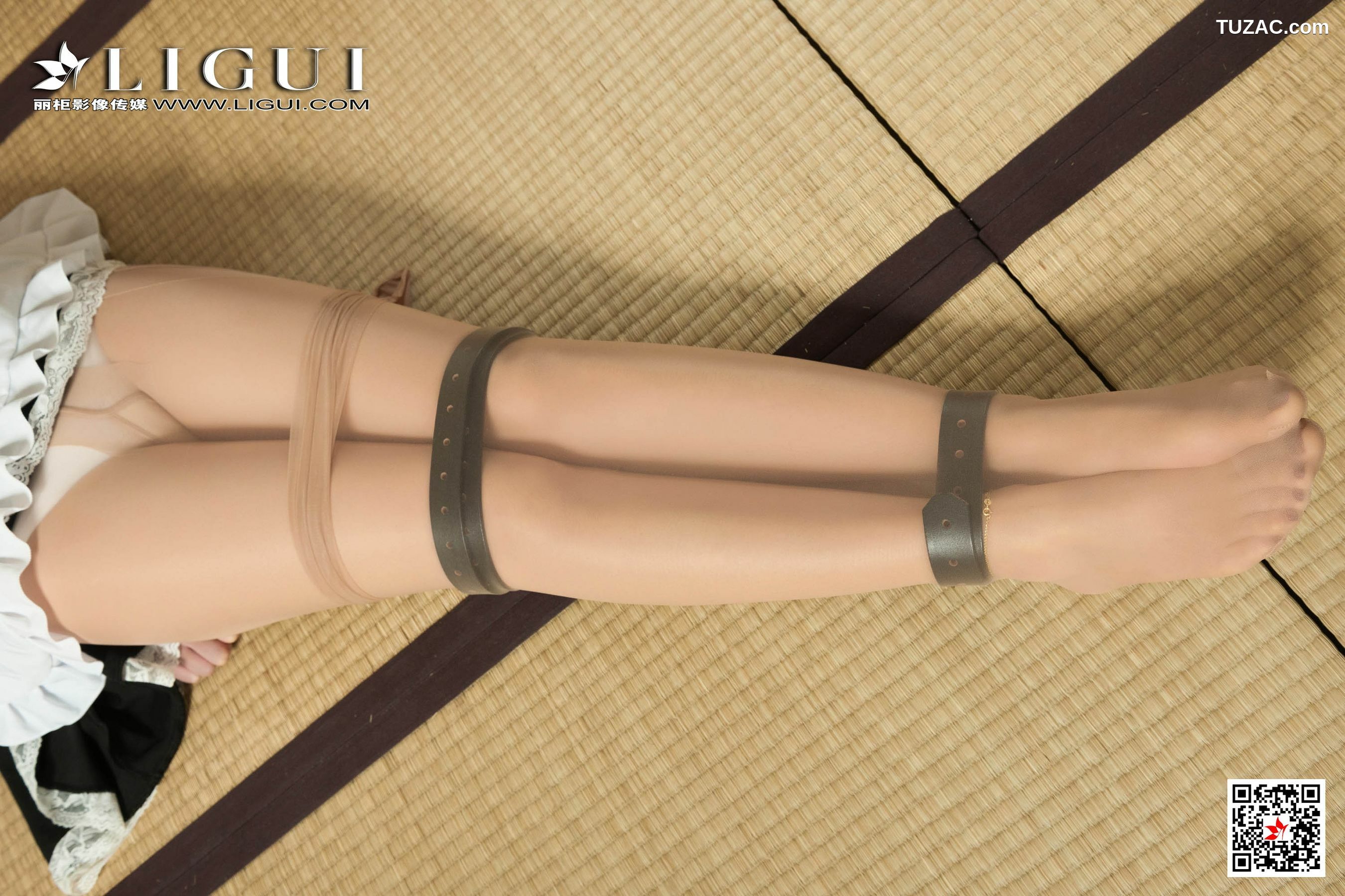 丽柜_汐汐《丝袜女仆捆绑》 写真集[74P]