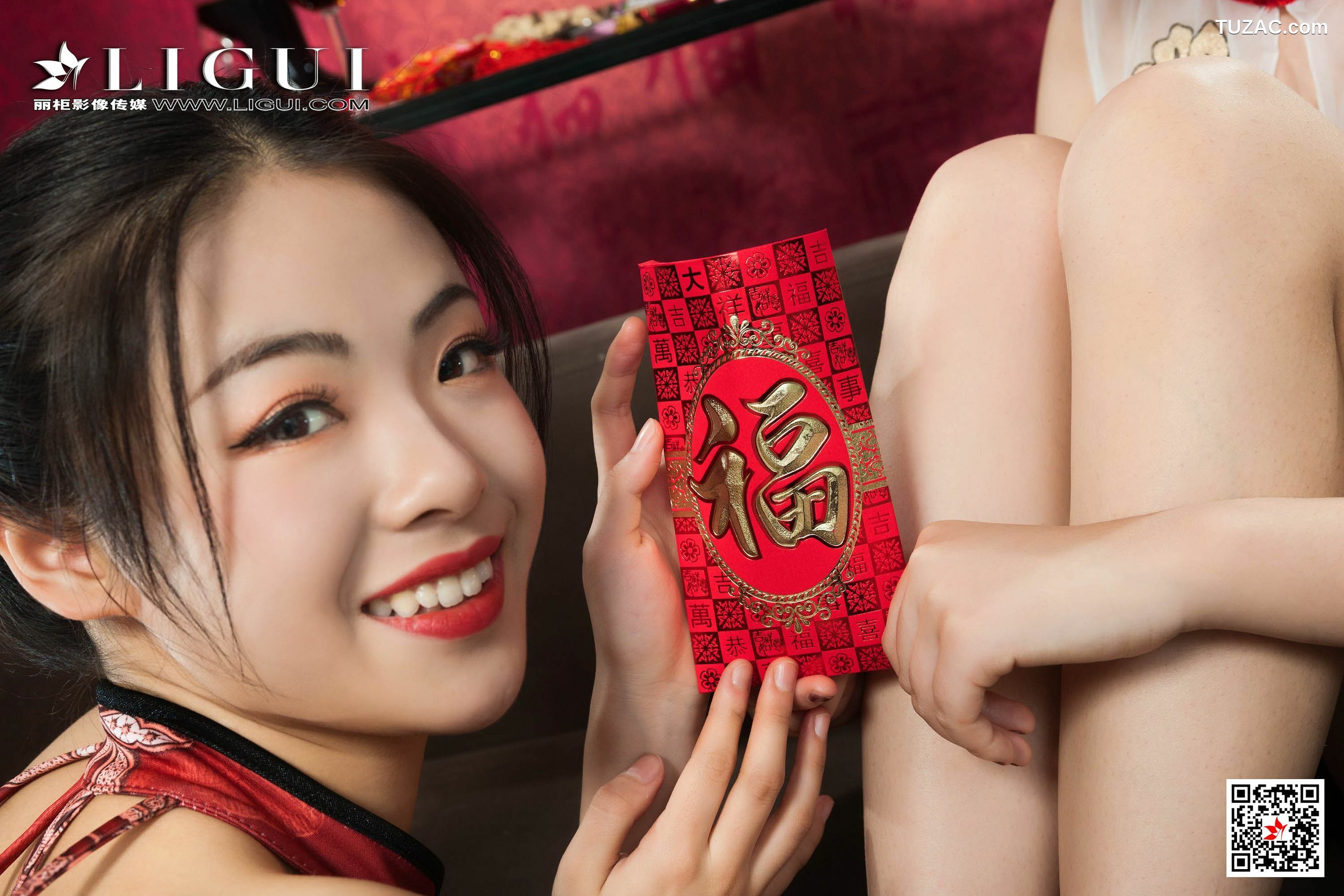 丽柜_潘潘&amp;amp;安娜《旗袍姐妹花庆新年》 写真集[82P]