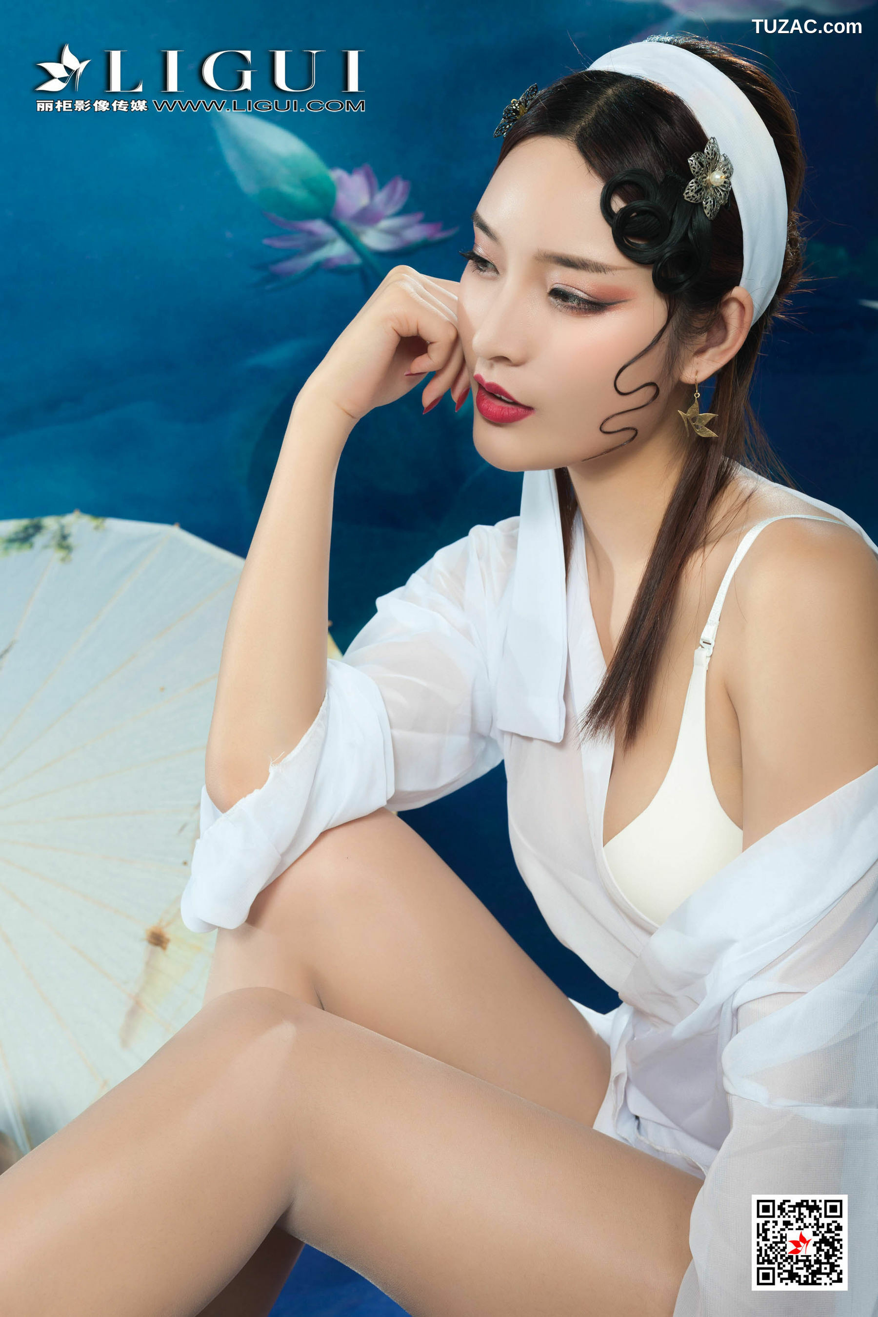 丽柜_甜甜&amp;amp;雪糕《京剧丝袜姐妹花》 写真集[76P]