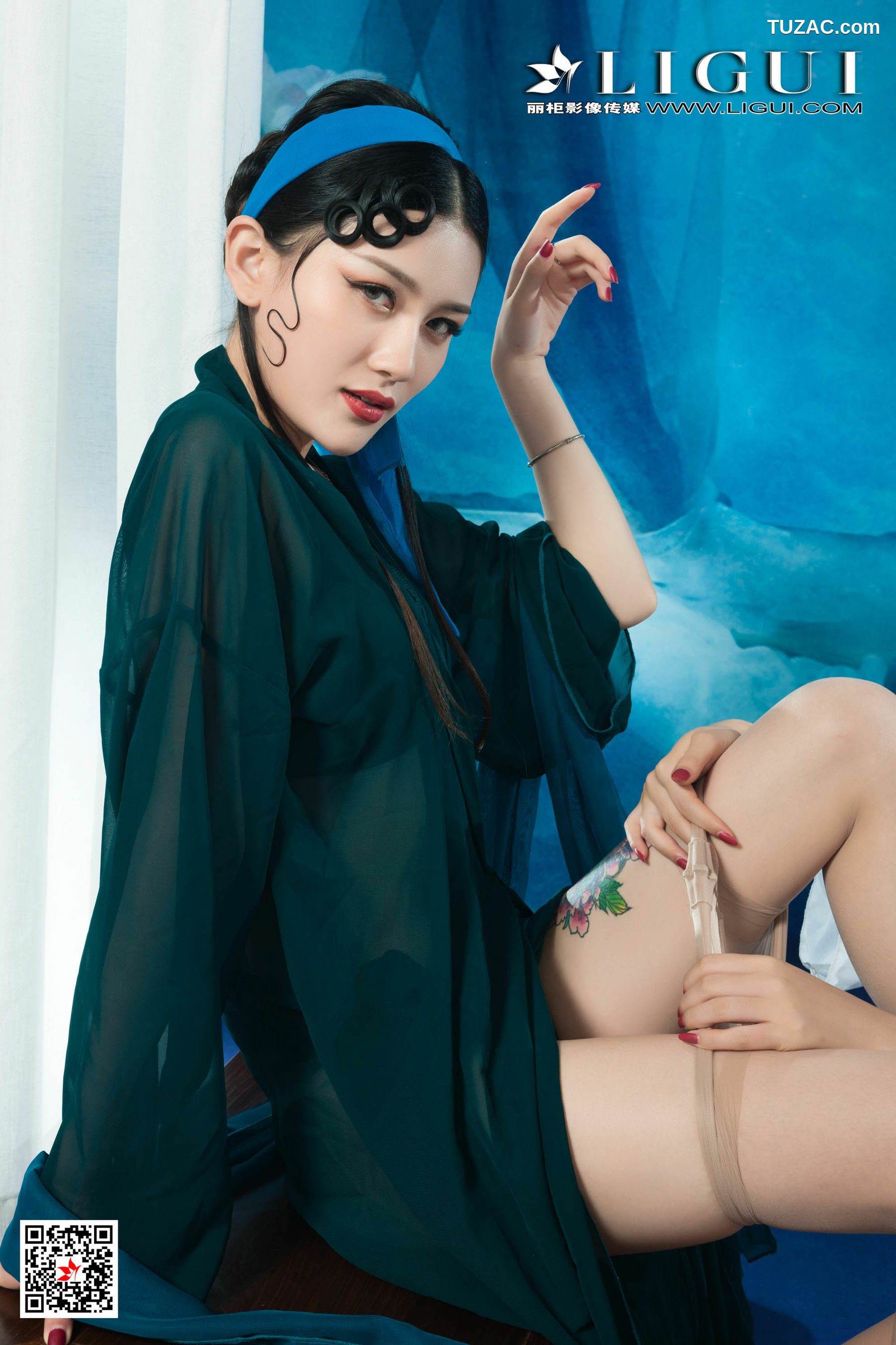 丽柜_甜甜&amp;amp;雪糕《京剧丝袜姐妹花》 写真集[76P]