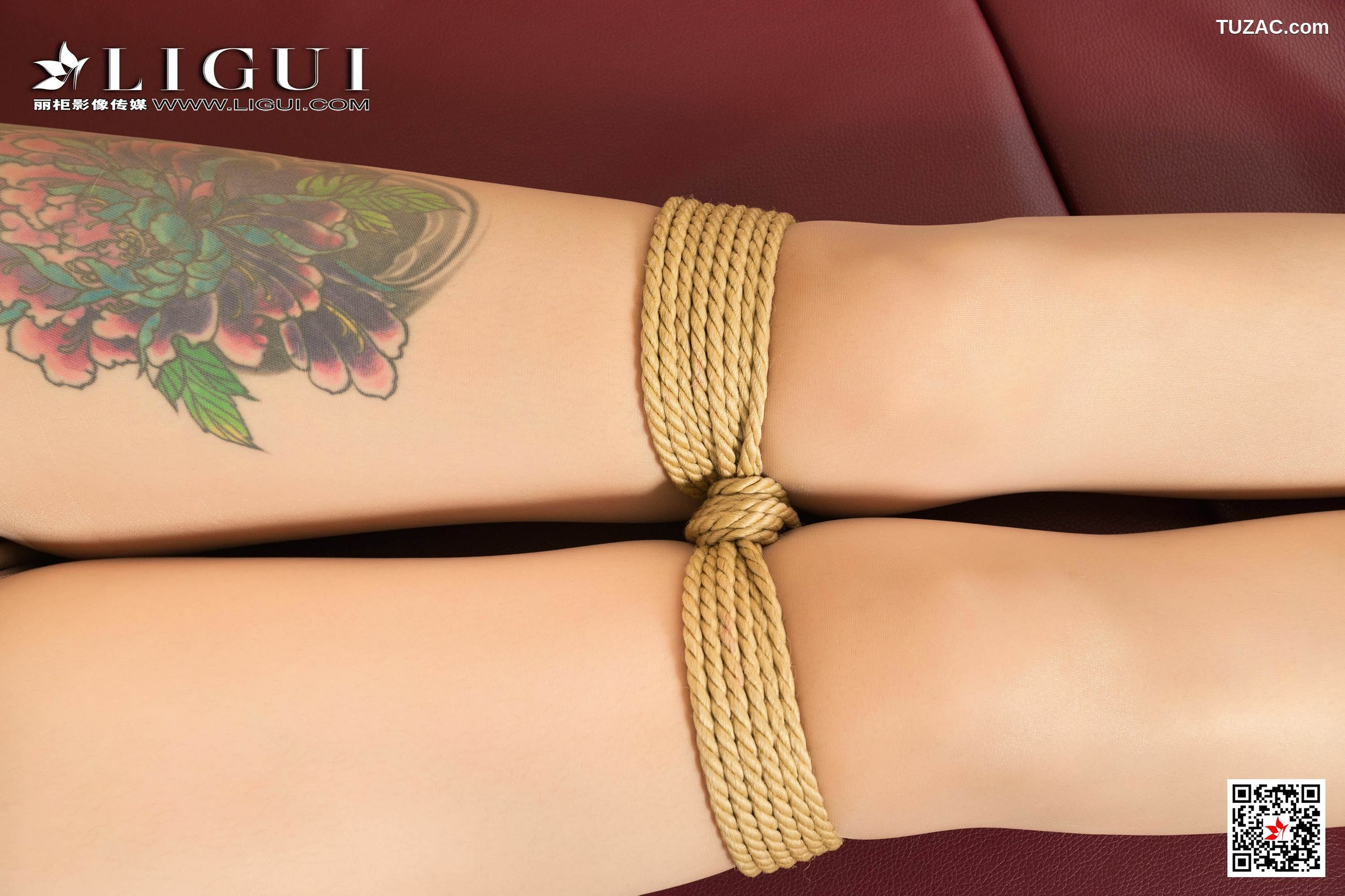 丽柜_甜甜《绳艺捆绑丝袜人体摄影》 写真集 [66P]