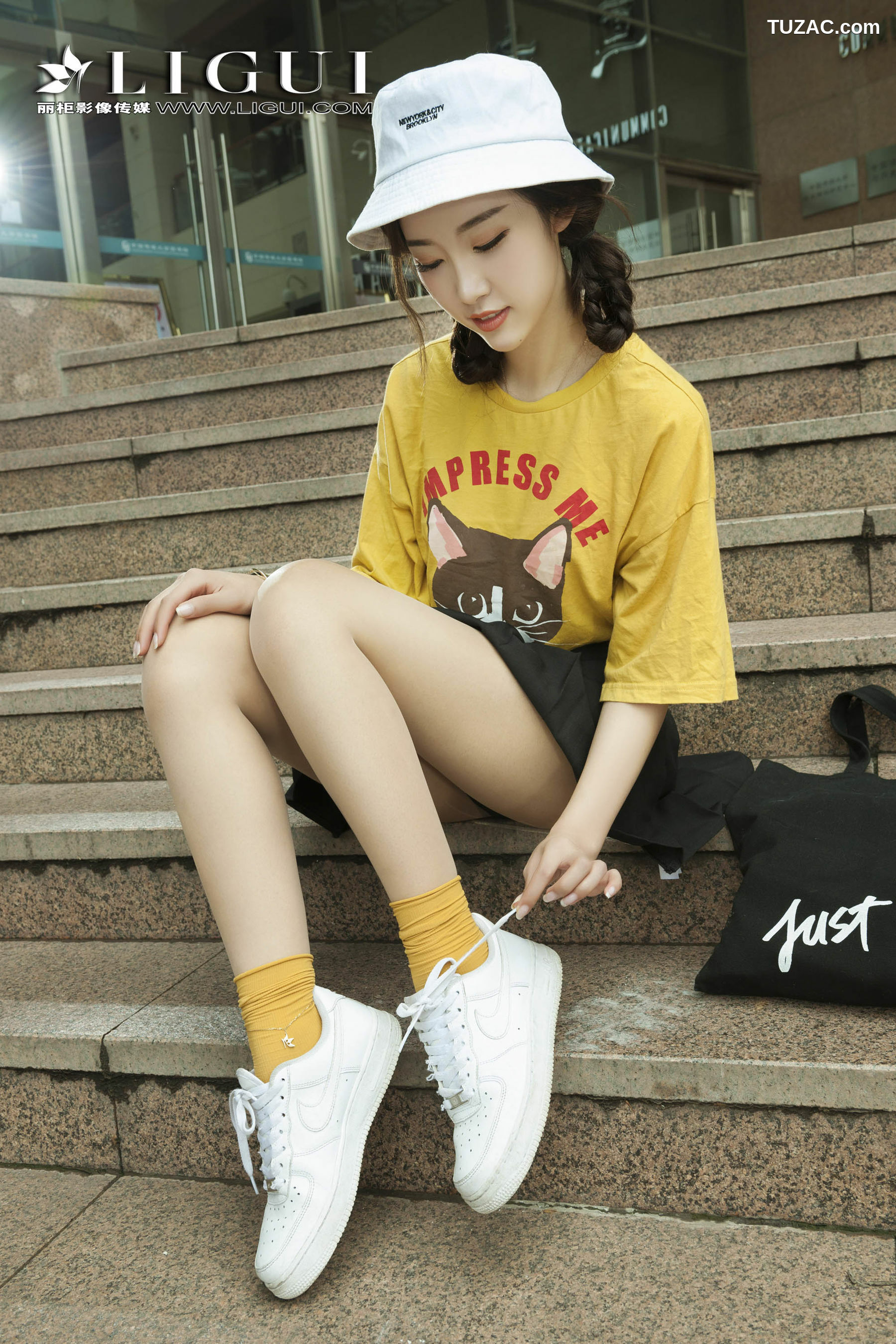 丽柜_筱筱《街拍时尚少女》 写真集[58P]