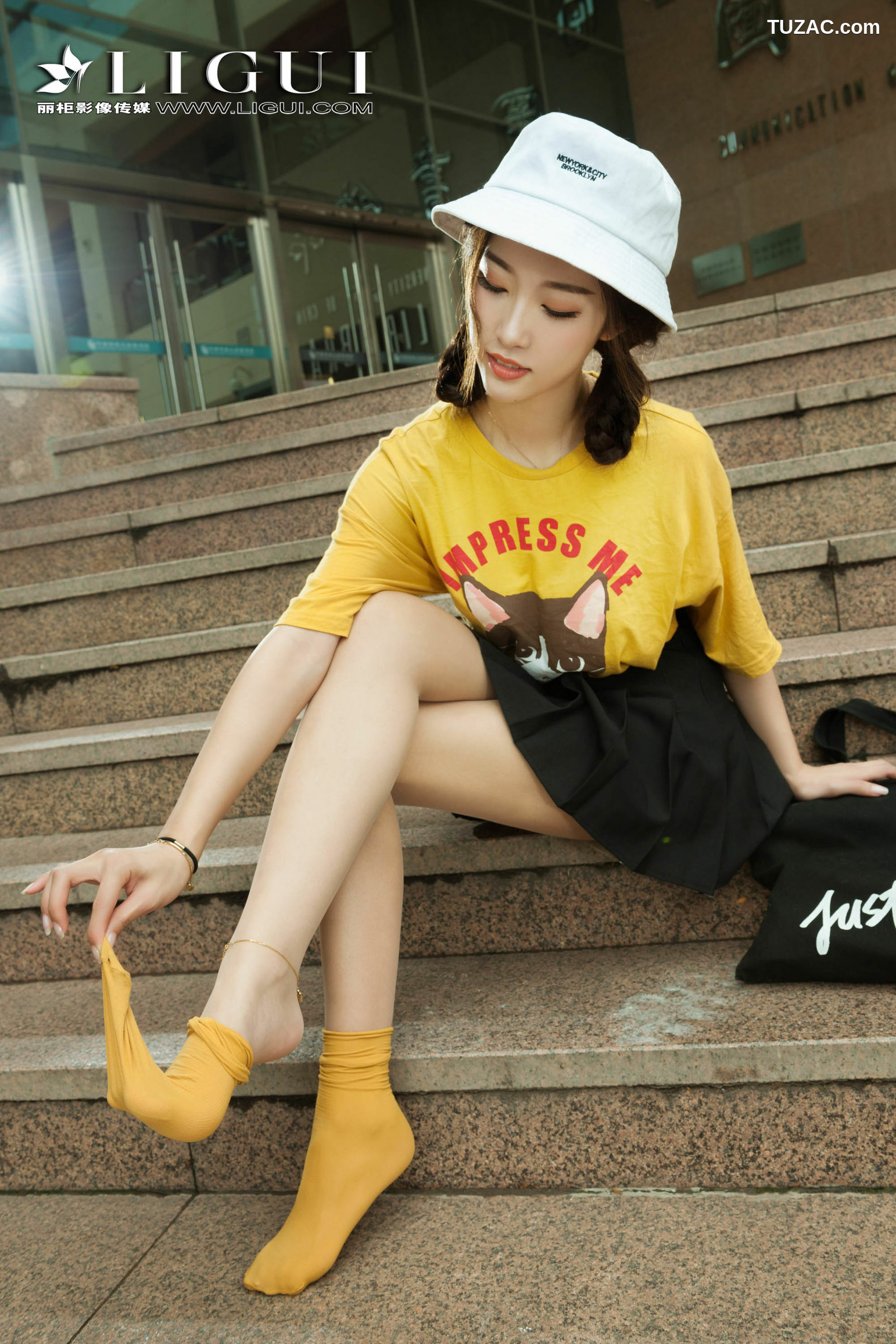 丽柜_筱筱《街拍时尚少女》 写真集[58P]