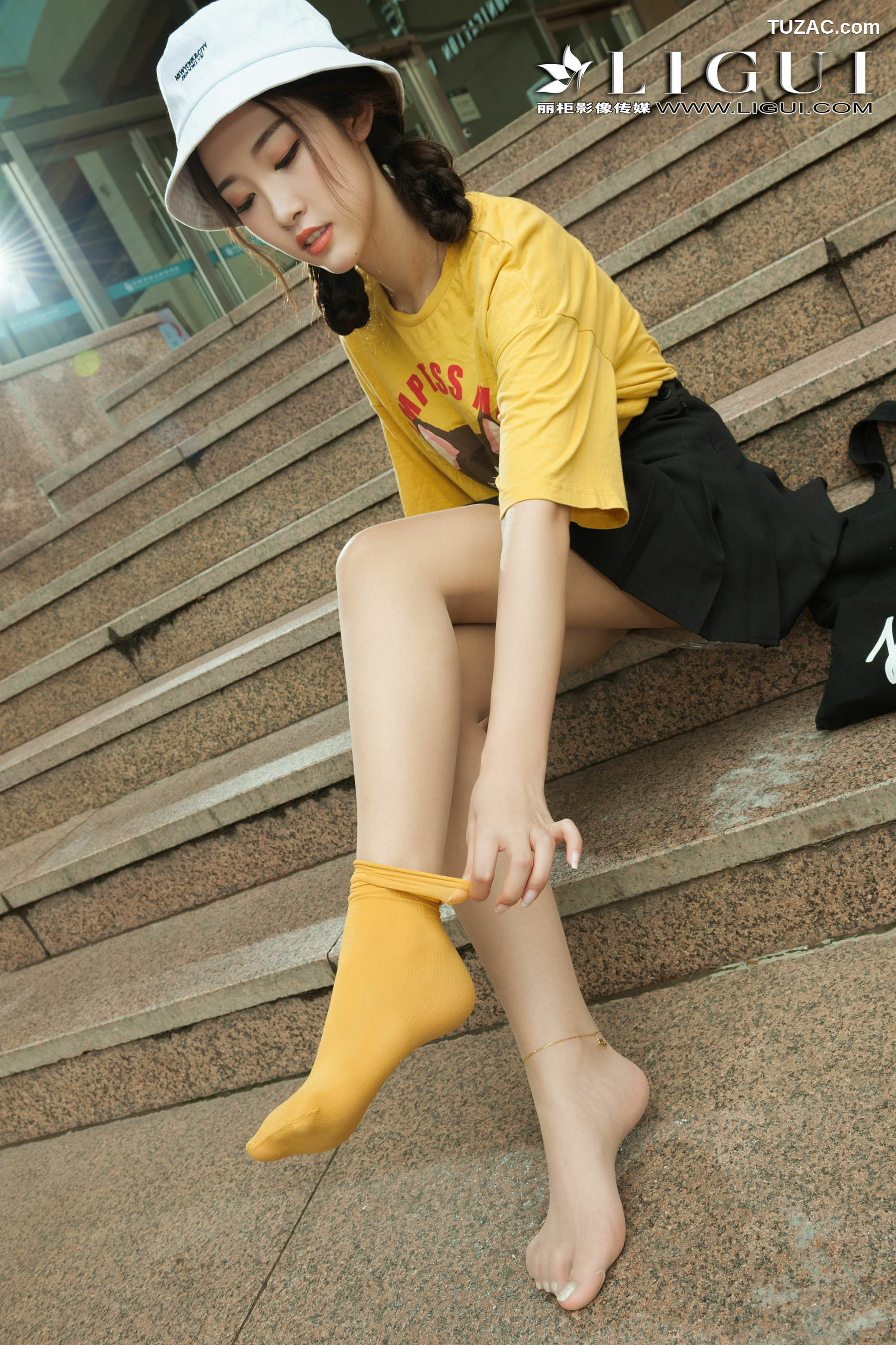 丽柜_筱筱《街拍时尚少女》 写真集[58P]