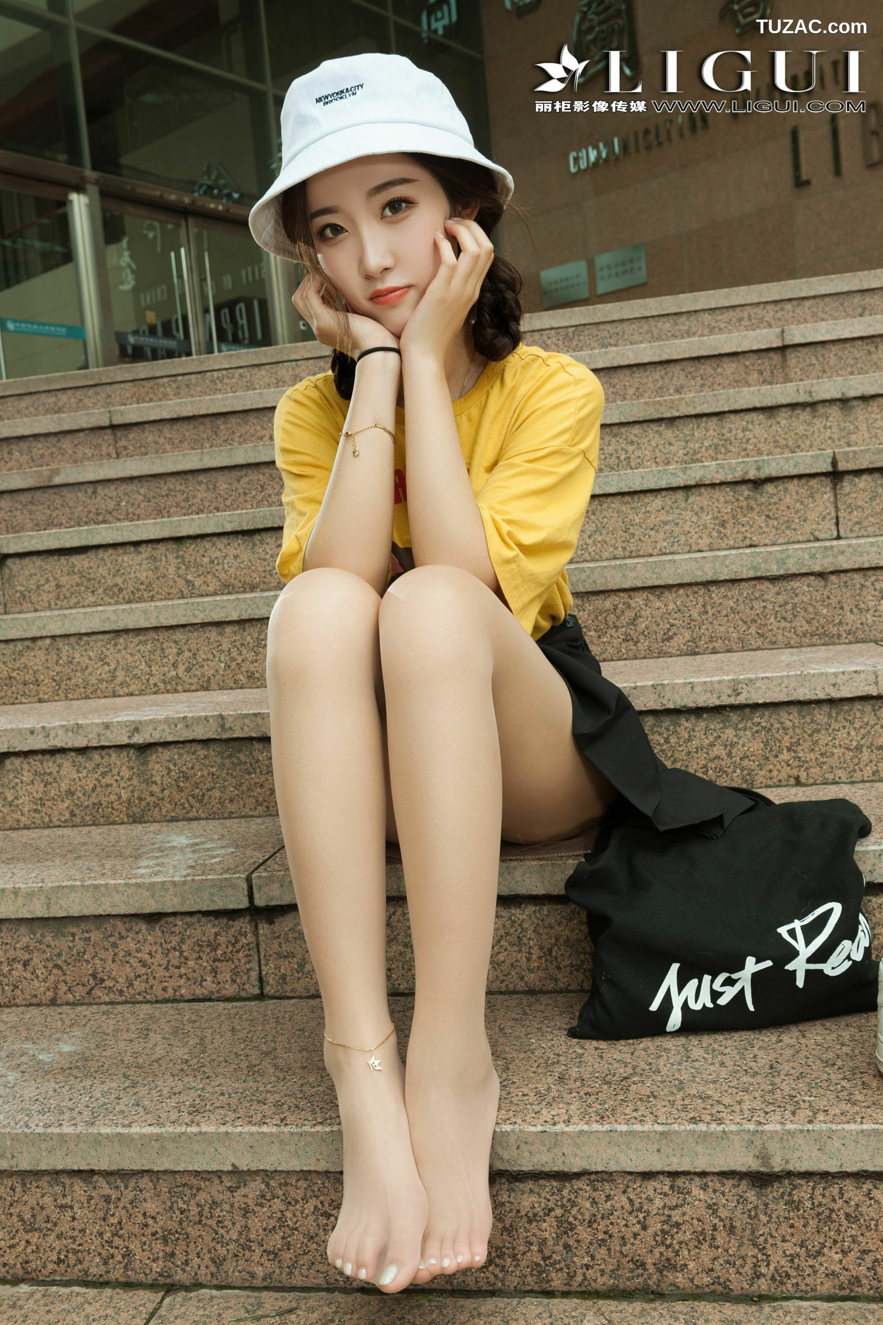 丽柜_筱筱《街拍时尚少女》 写真集[58P]