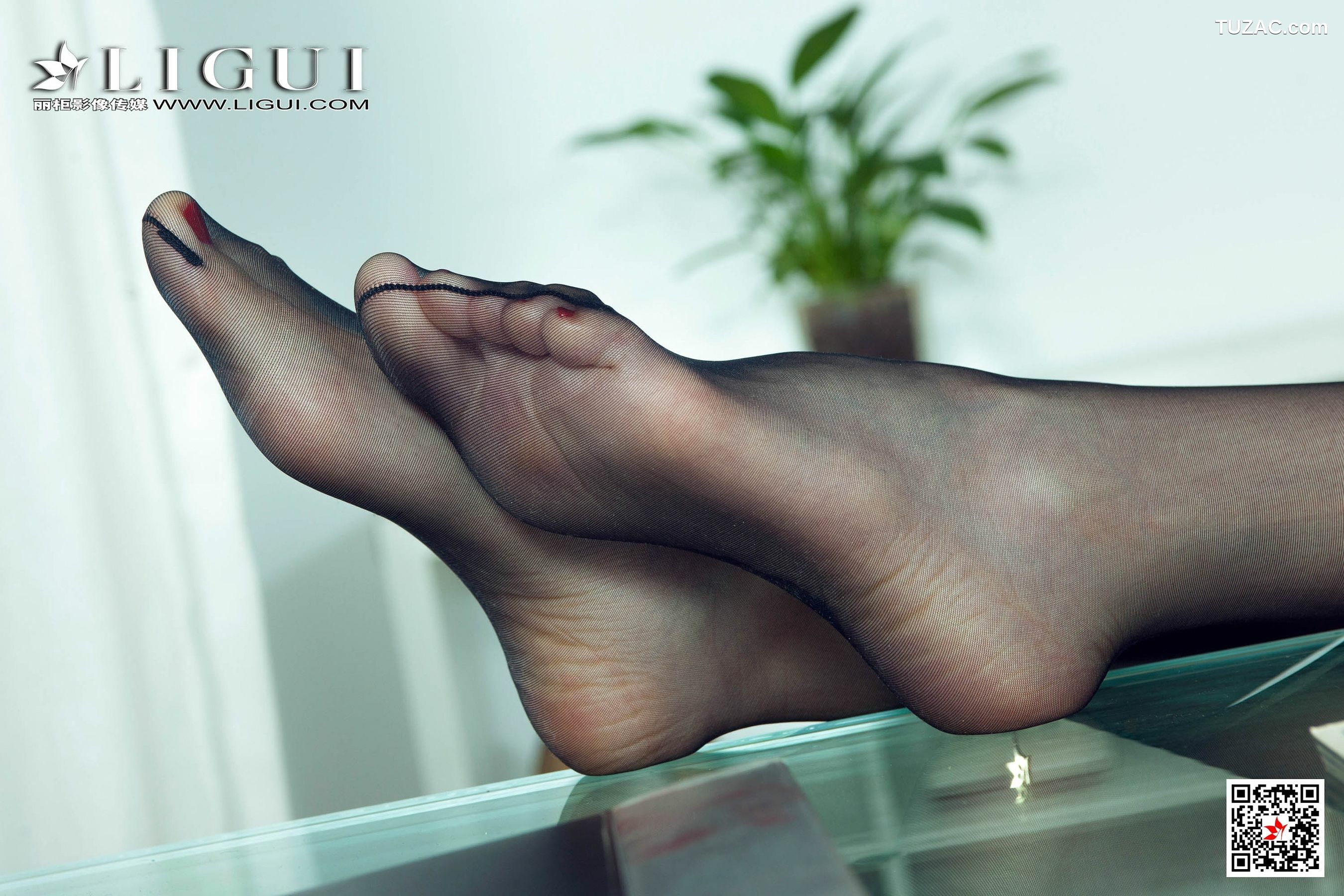 丽柜_腿模兔子《极品黑丝OL御姐》 网络丽人 写真集[101P]