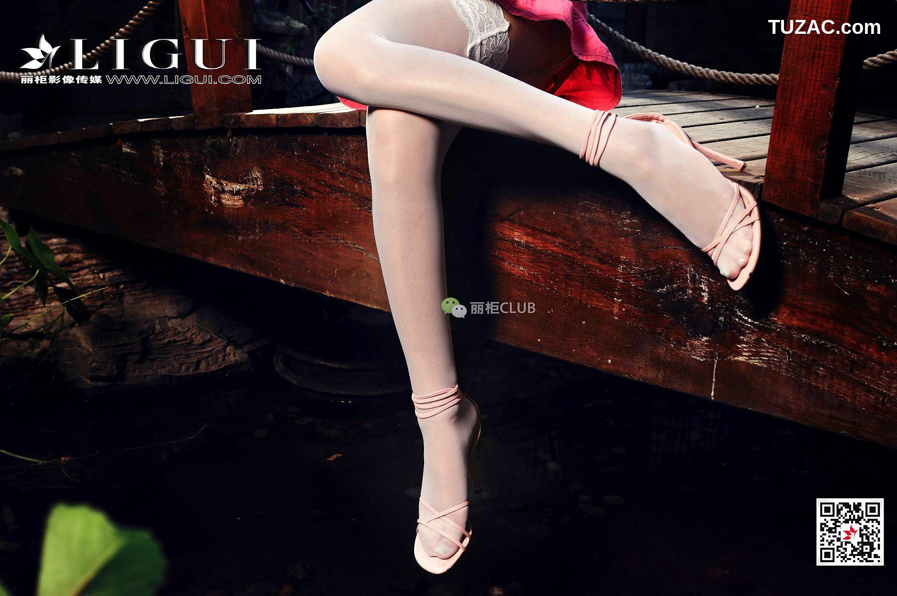 丽柜_腿模刘钥《古典美丝》 丝袜美腿 写真集[80P]