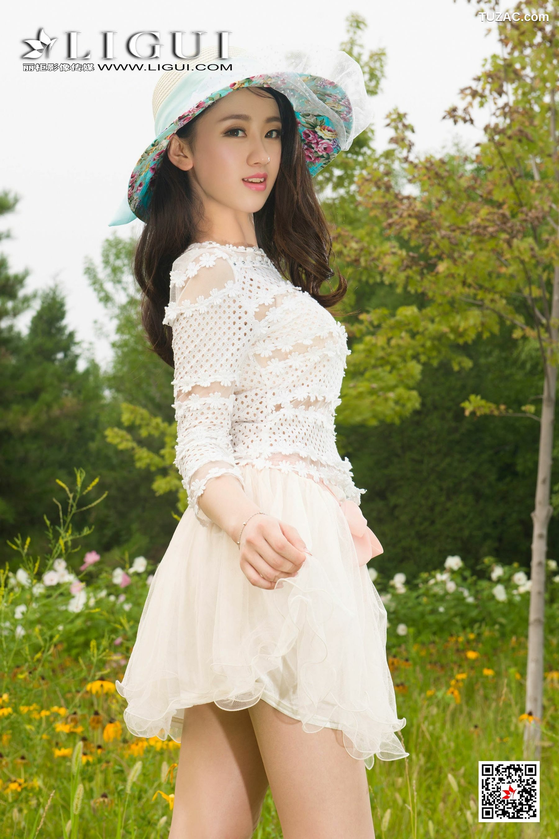 丽柜_腿模然然《小清新姐姐》 网络丽人 写真集[113P]