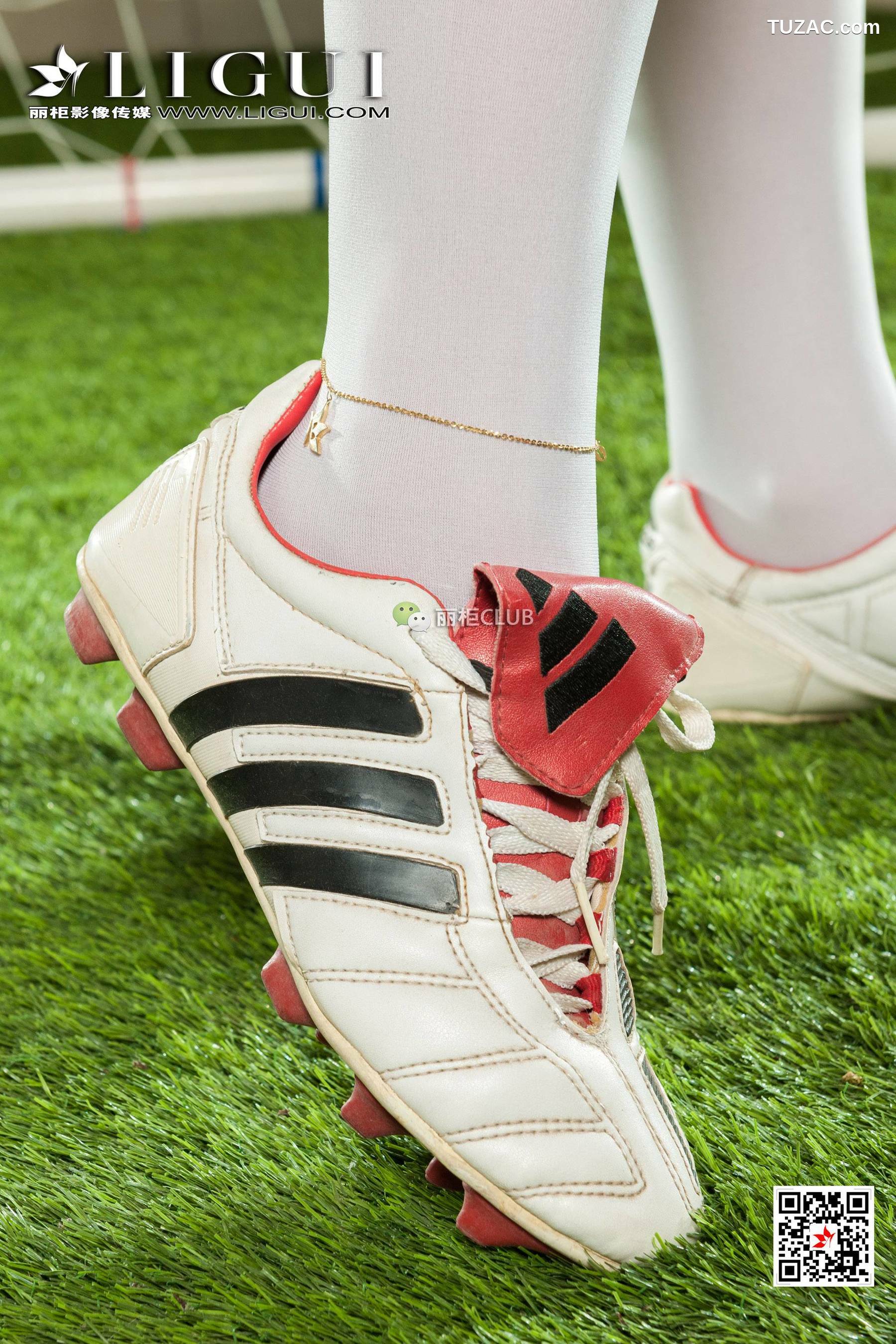 丽柜_腿模筱筱《足球宝贝丝足》 网络丽人 写真集[55P]
