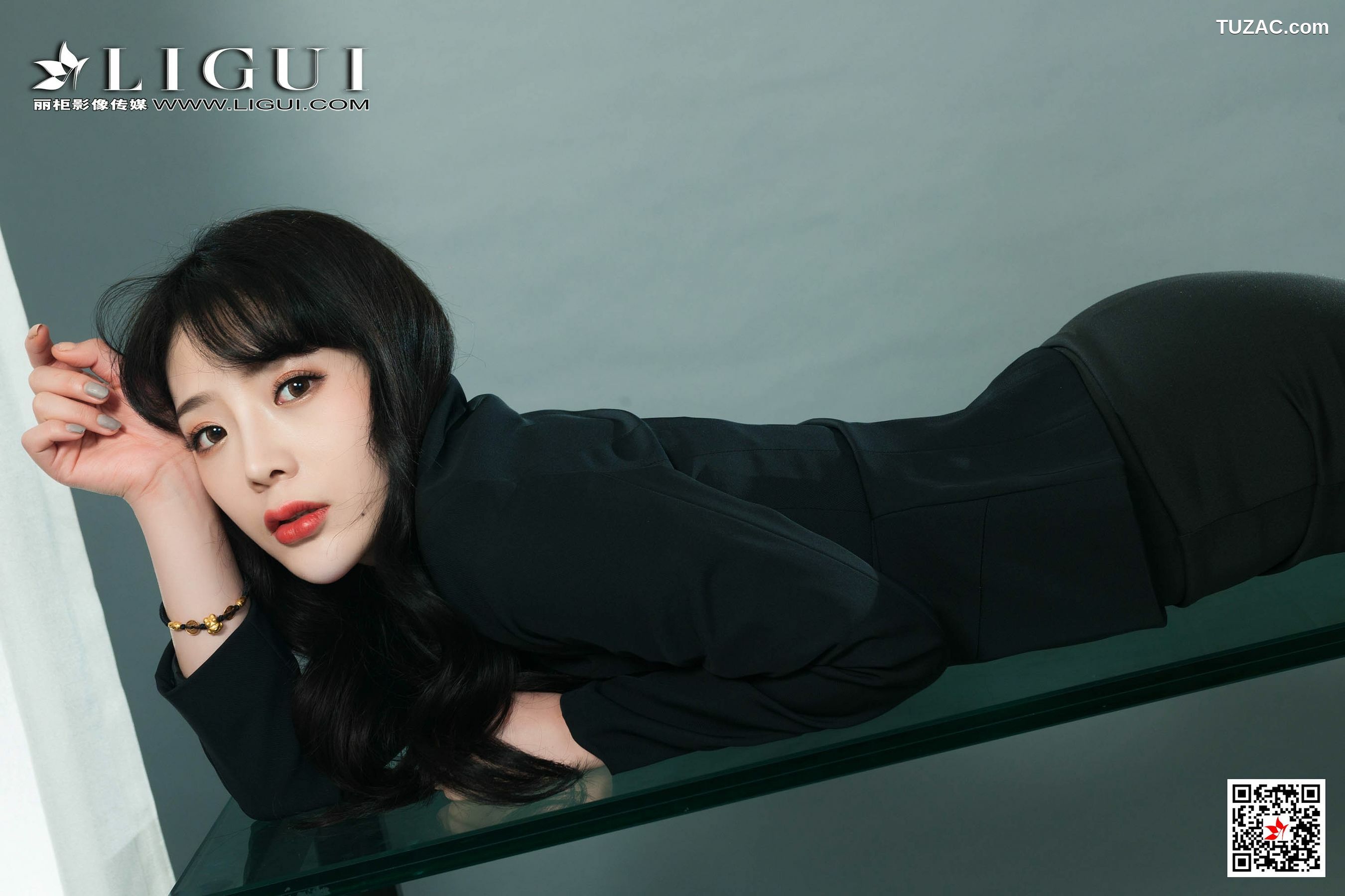 丽柜_腿模赵蕊《长腿高跟OL女郎》 网络丽人 写真集[45P]