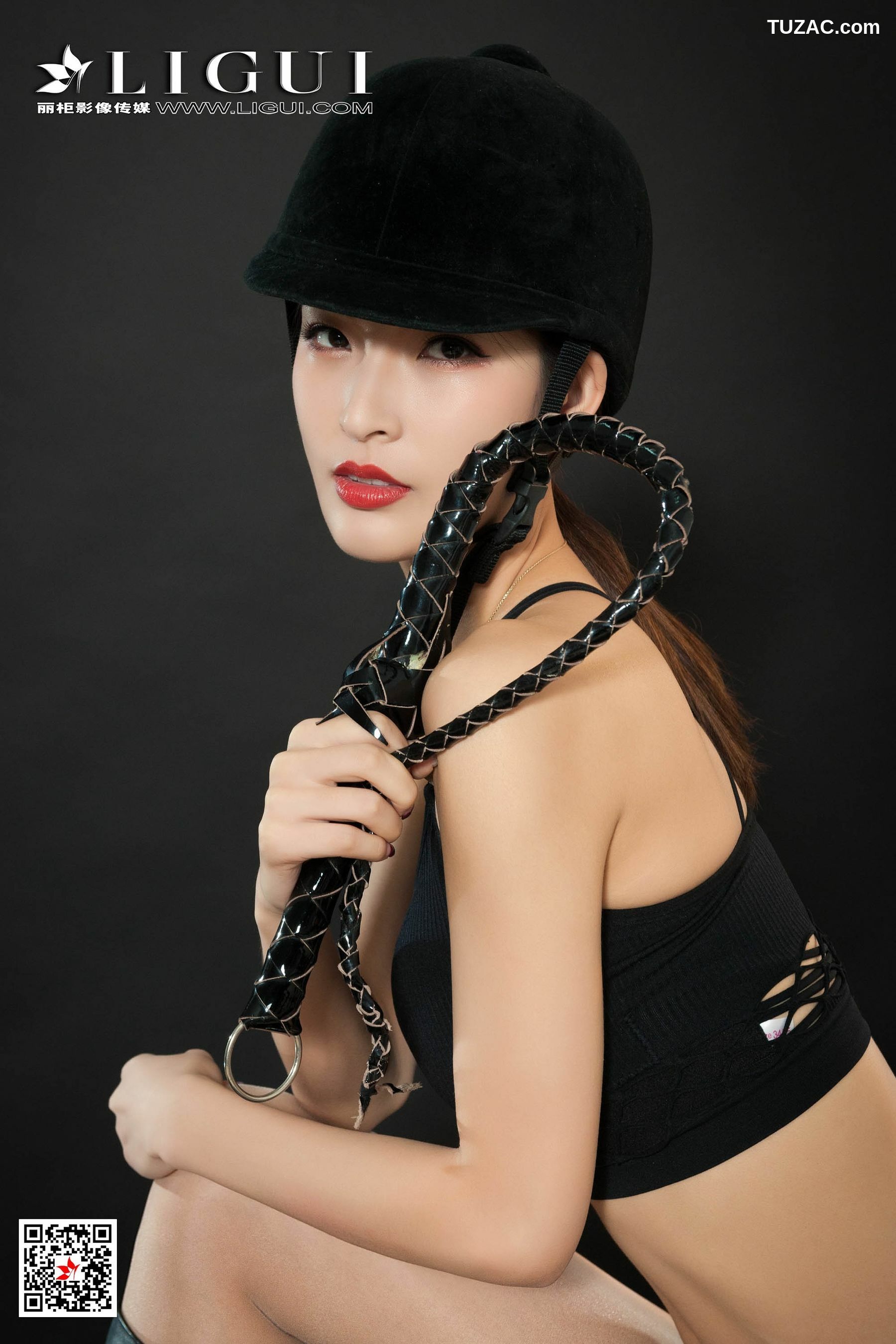 丽柜_腿模雪糕《长靴皮衣女郎》 网络丽人 写真集[68P]