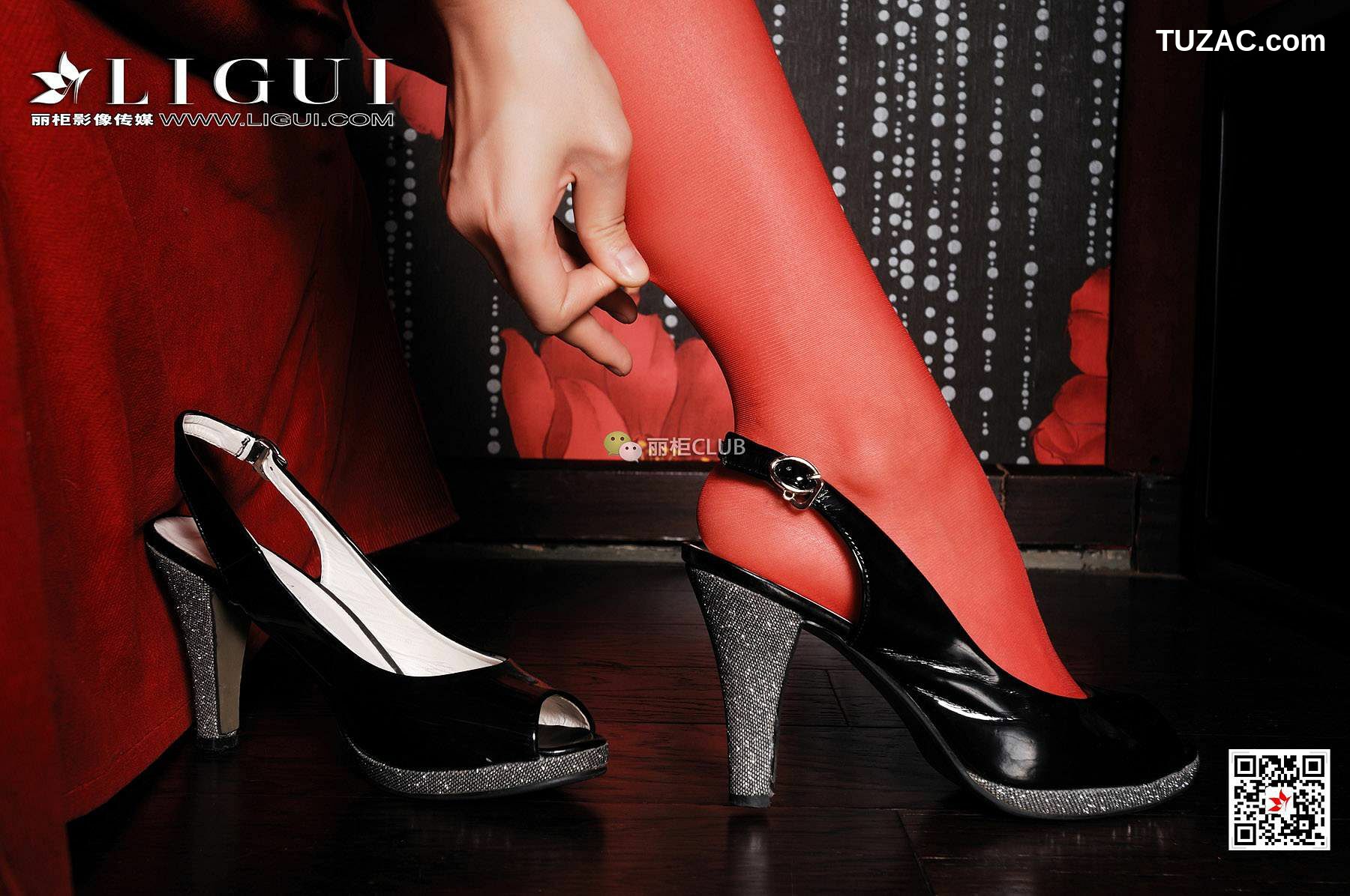 丽柜_腿模黄芬《优雅的丝袜》 网络丽人 写真集[74P]