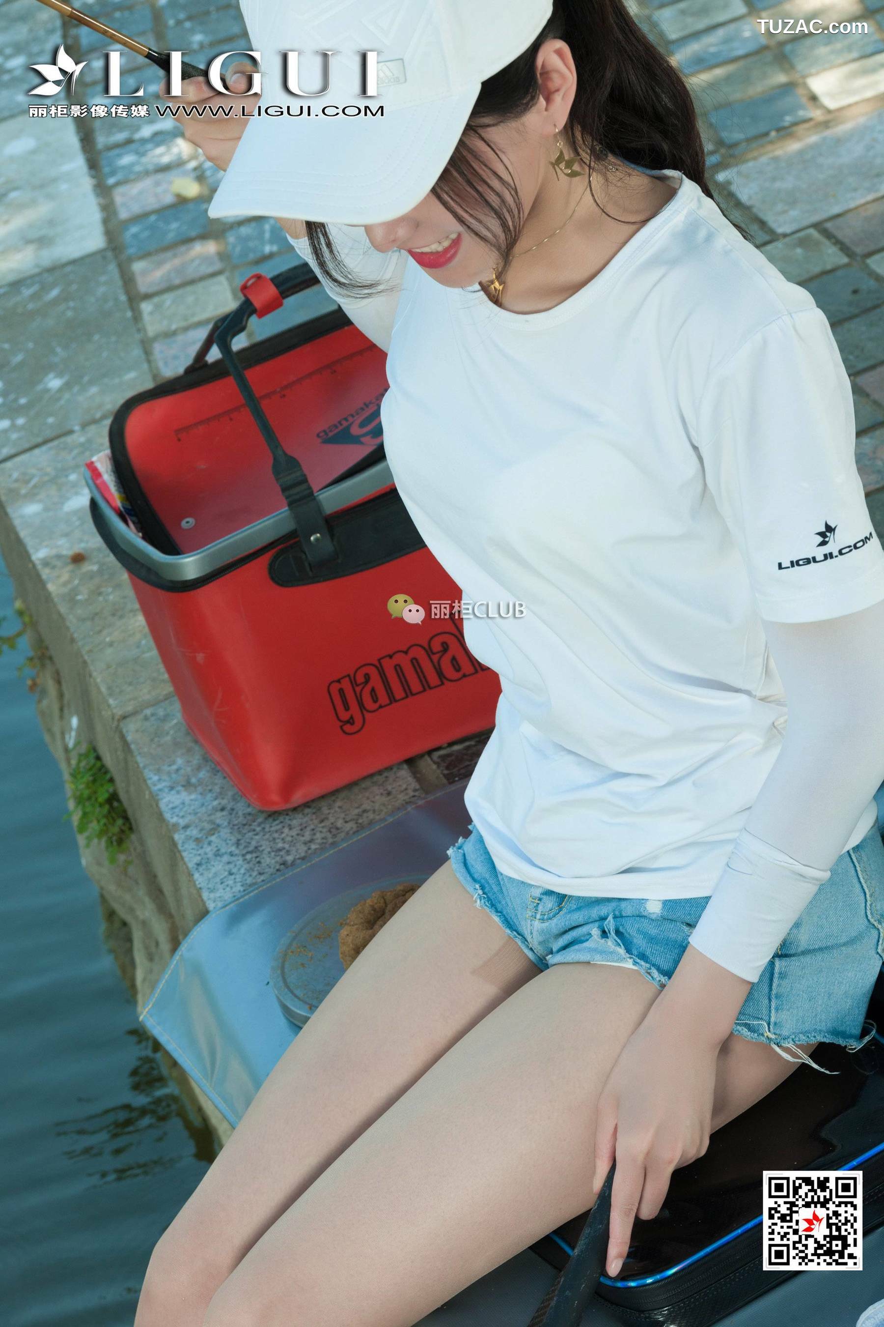 丽柜_足模小戈《钓鱼小妹丝足》 网络丽人 写真集[90P]