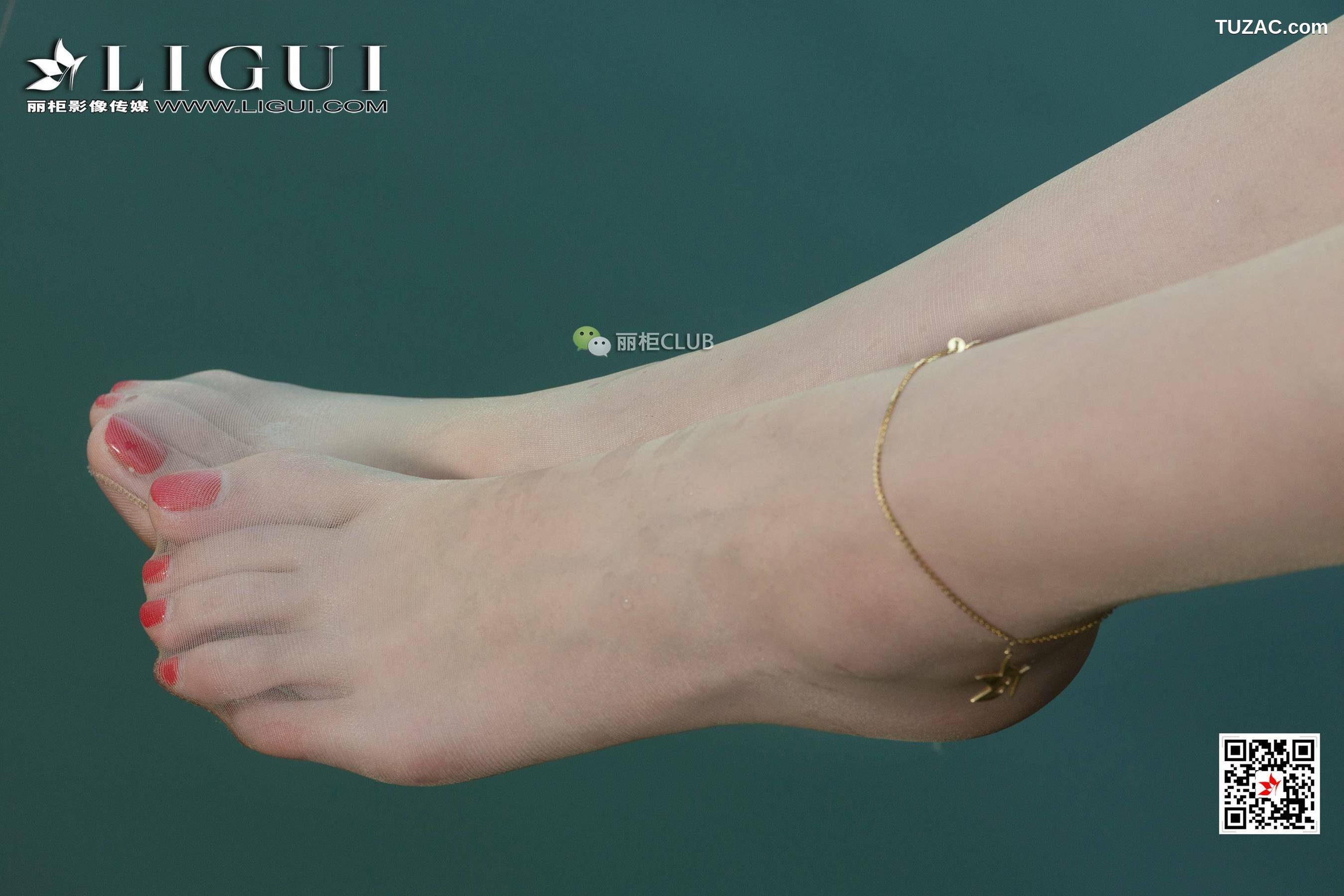 丽柜_足模小戈《钓鱼小妹丝足》 网络丽人 写真集[90P]