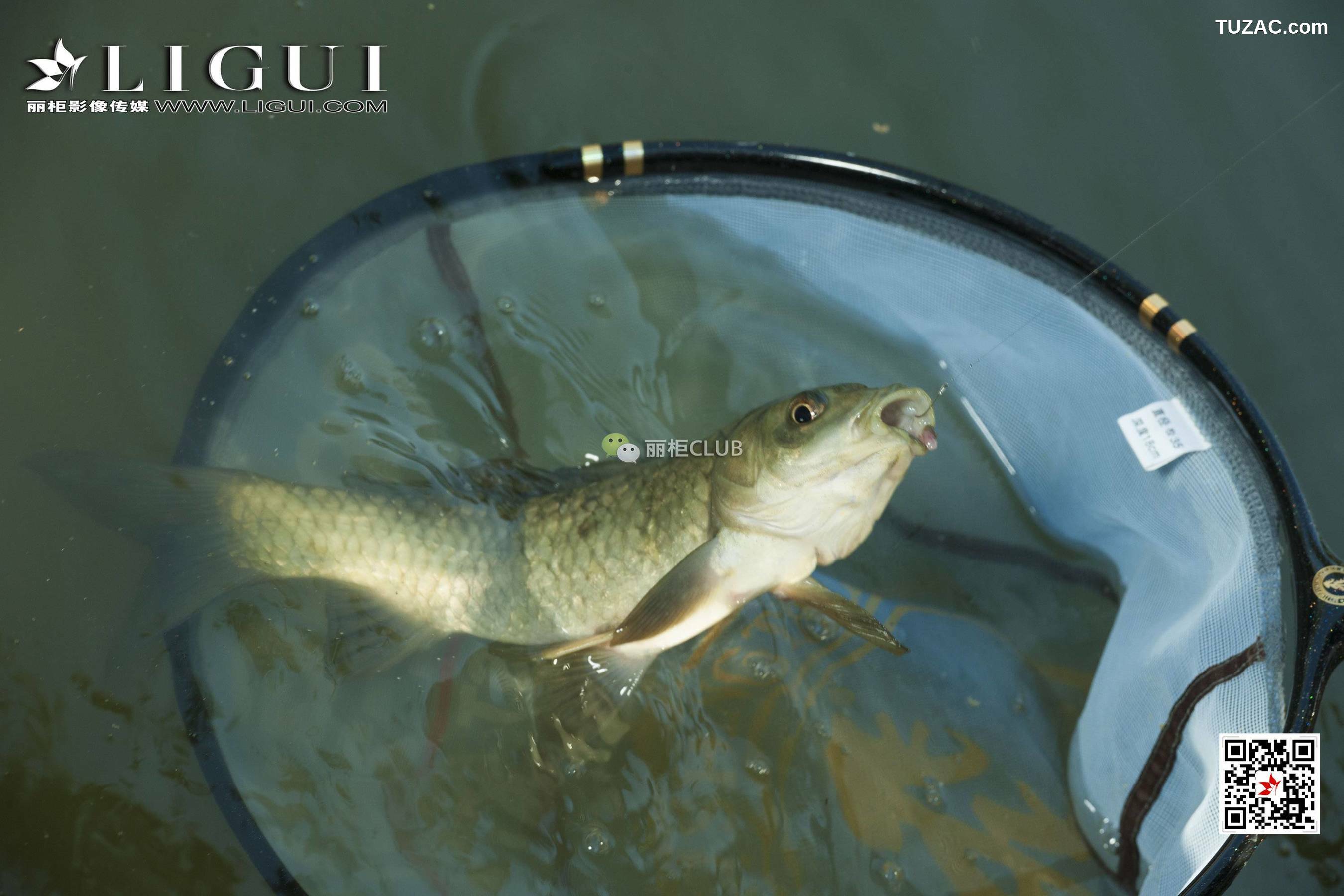 丽柜_足模小戈《钓鱼小妹丝足》 网络丽人 写真集[90P]