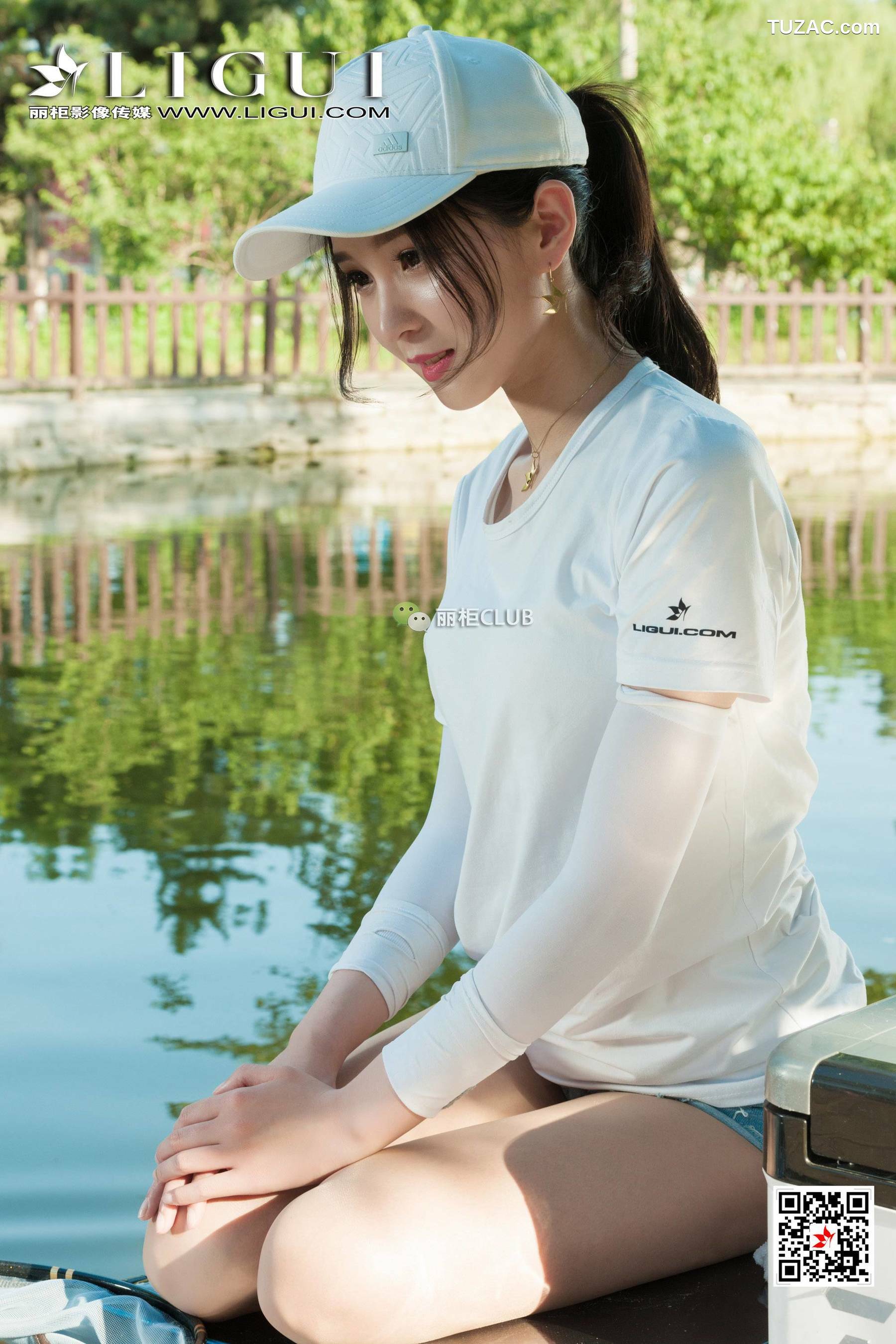 丽柜_足模小戈《钓鱼小妹丝足》 网络丽人 写真集[90P]