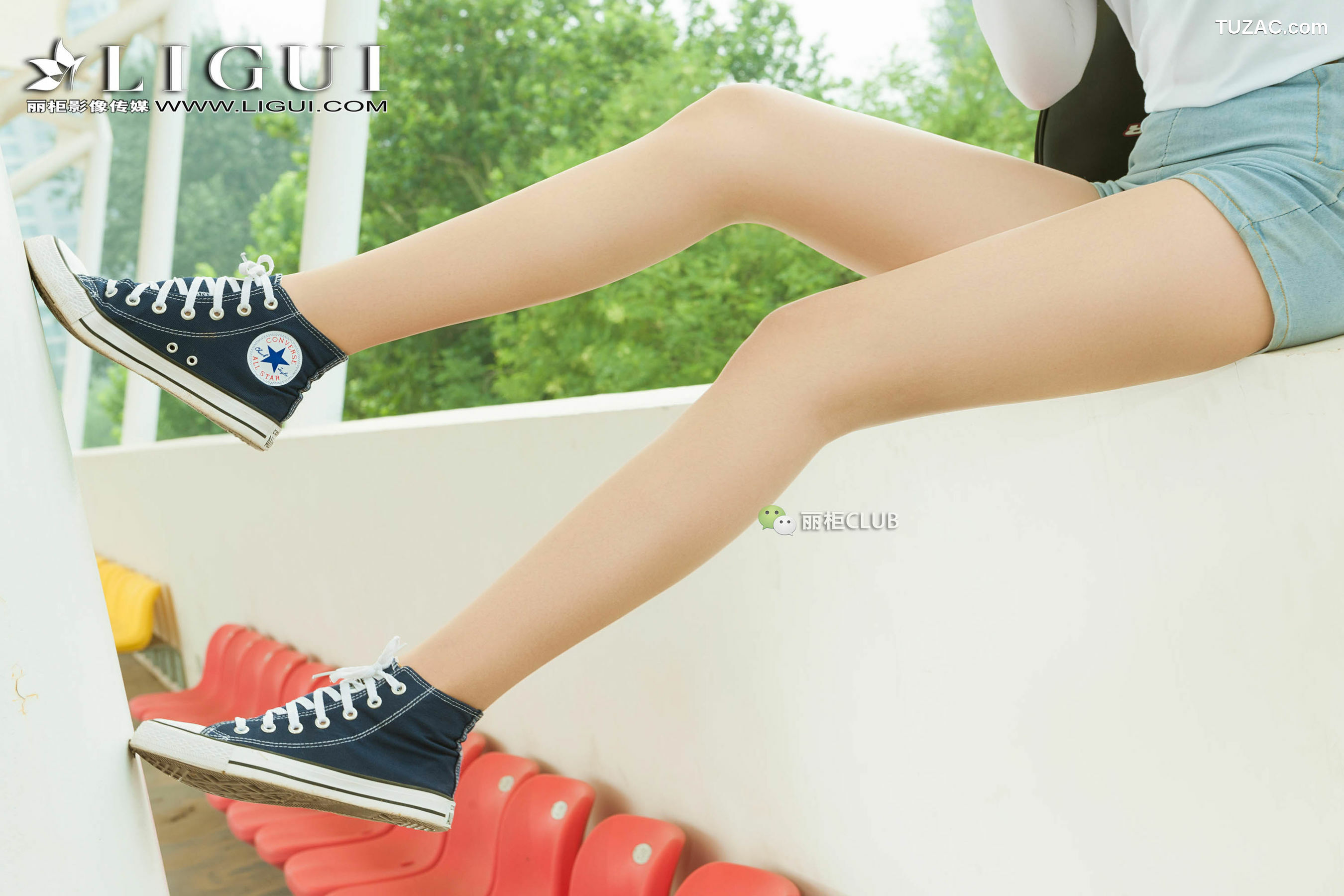 丽柜_足模敏儿《运动肉丝丝足》 美腿丝足写真集[51P]