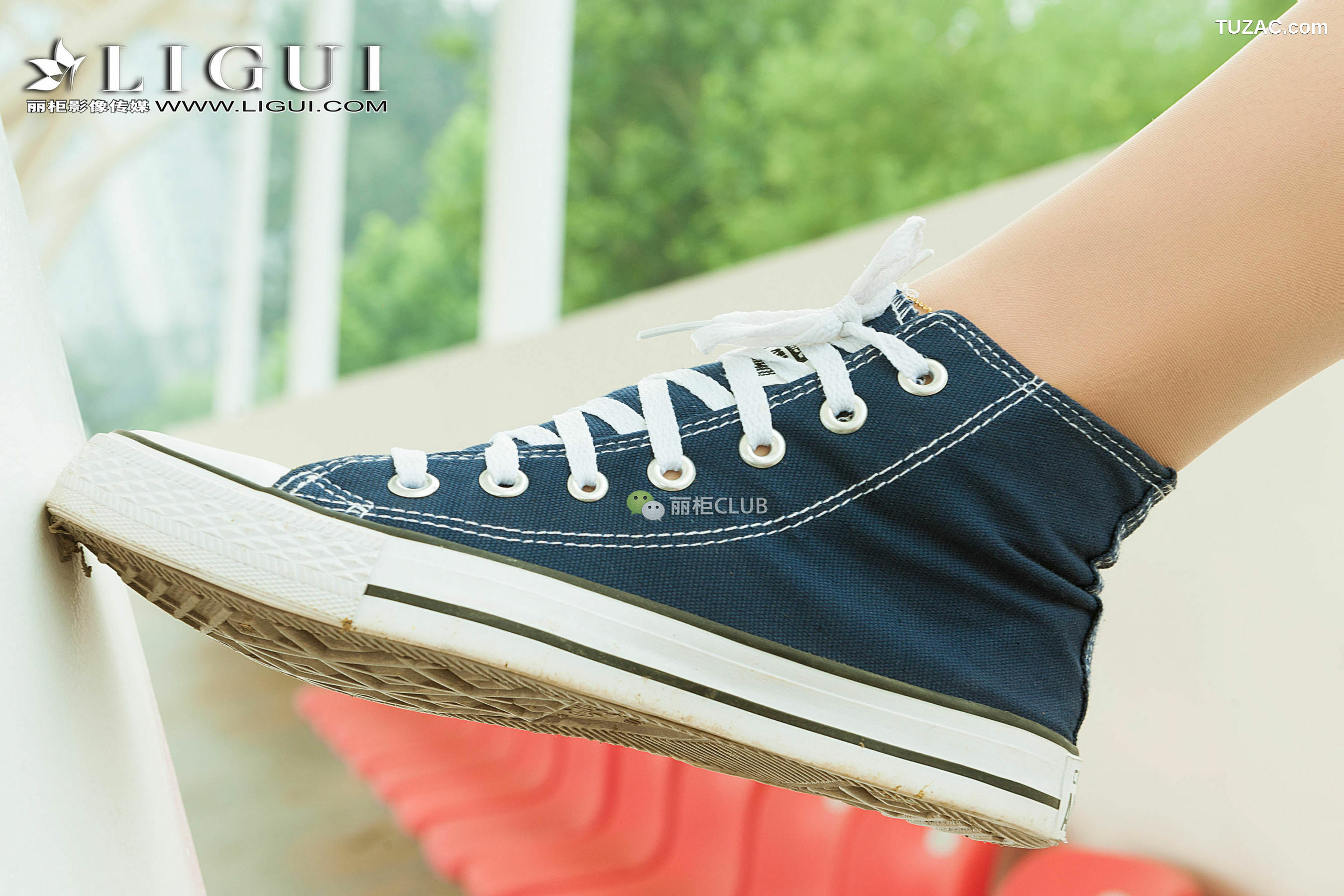 丽柜_足模敏儿《运动肉丝丝足》 美腿丝足写真集[51P]