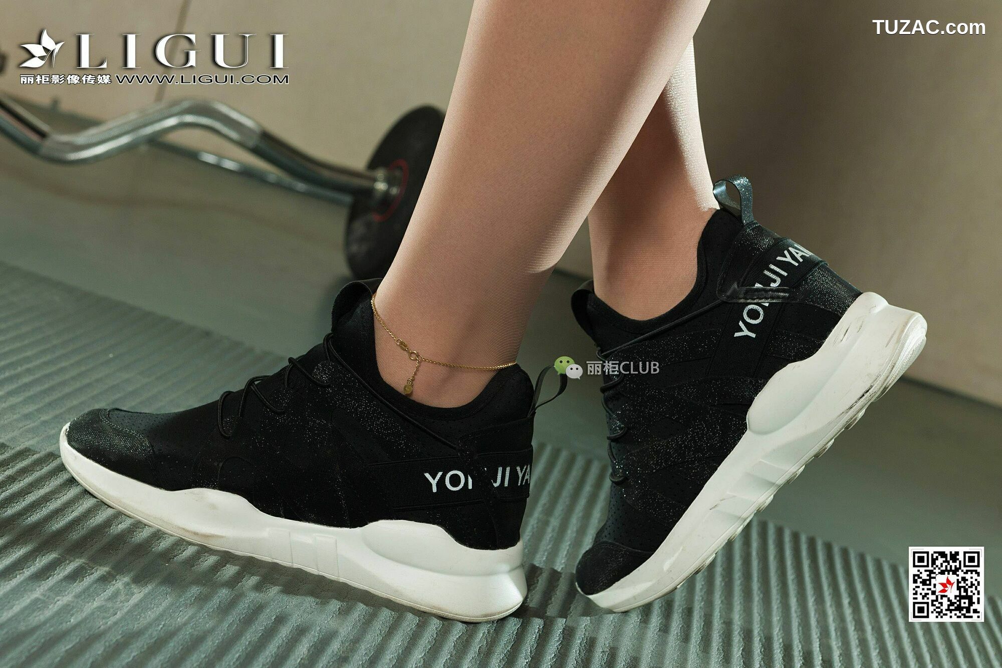 丽柜_足模晨晨《健身女郎》 网络丽人 写真集[33P]