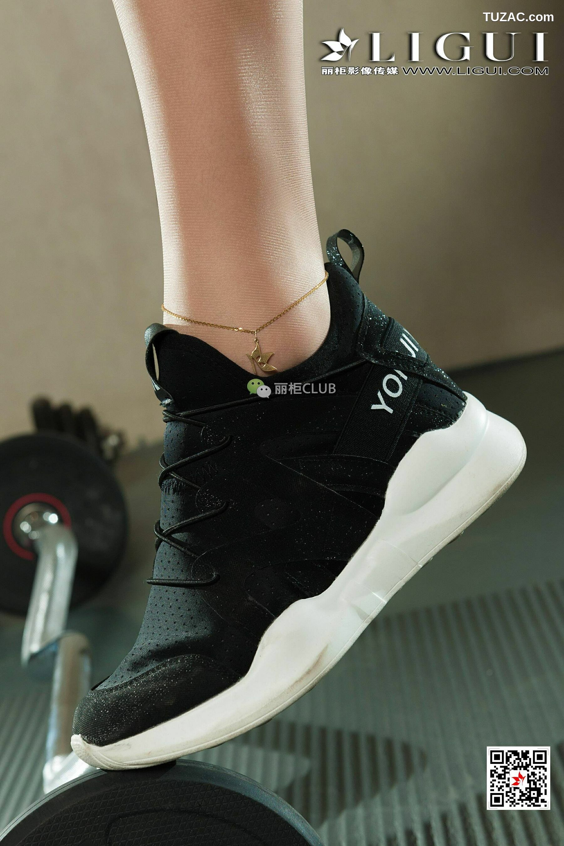 丽柜_足模晨晨《健身女郎》 网络丽人 写真集[33P]