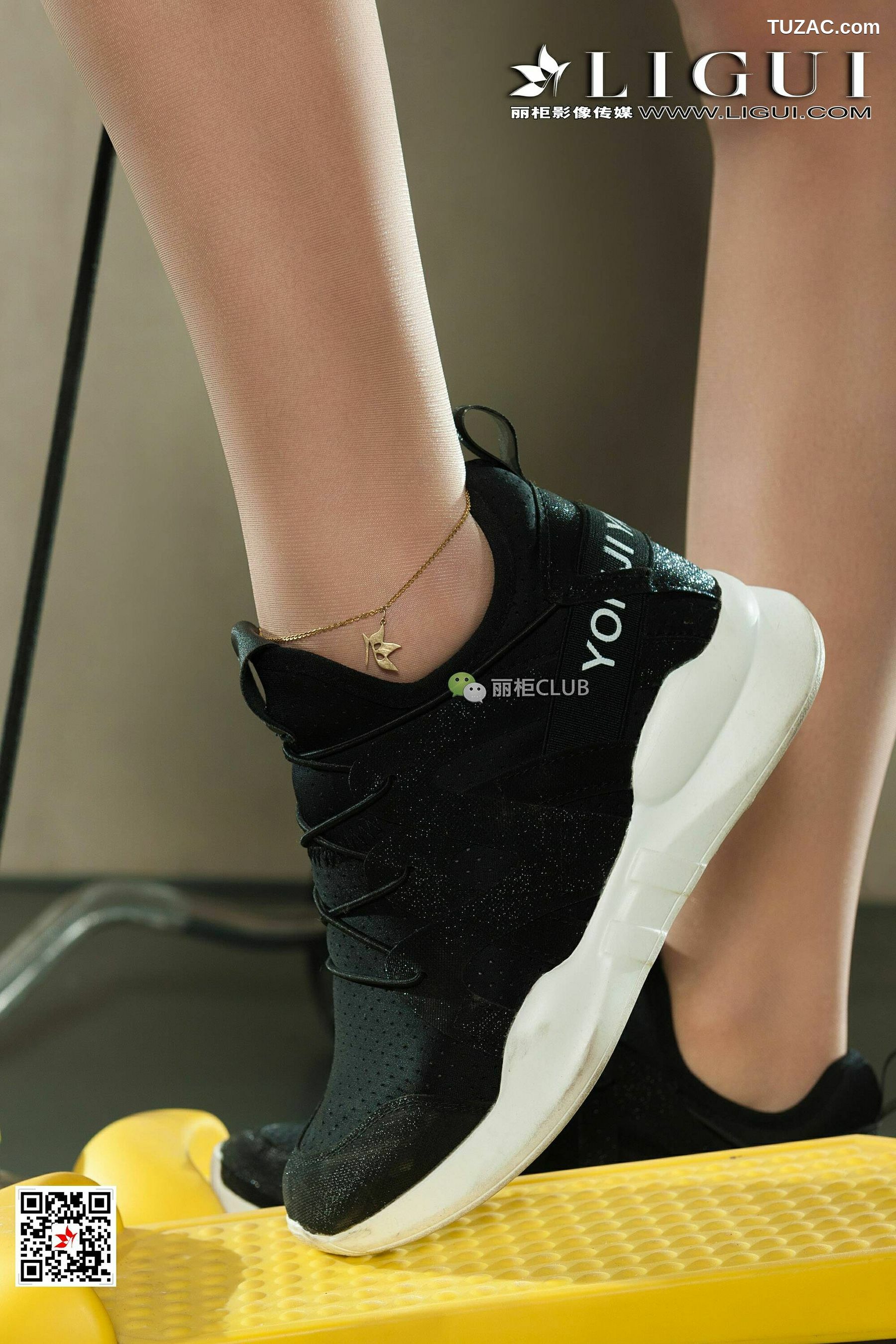 丽柜_足模晨晨《健身女郎》 网络丽人 写真集[33P]