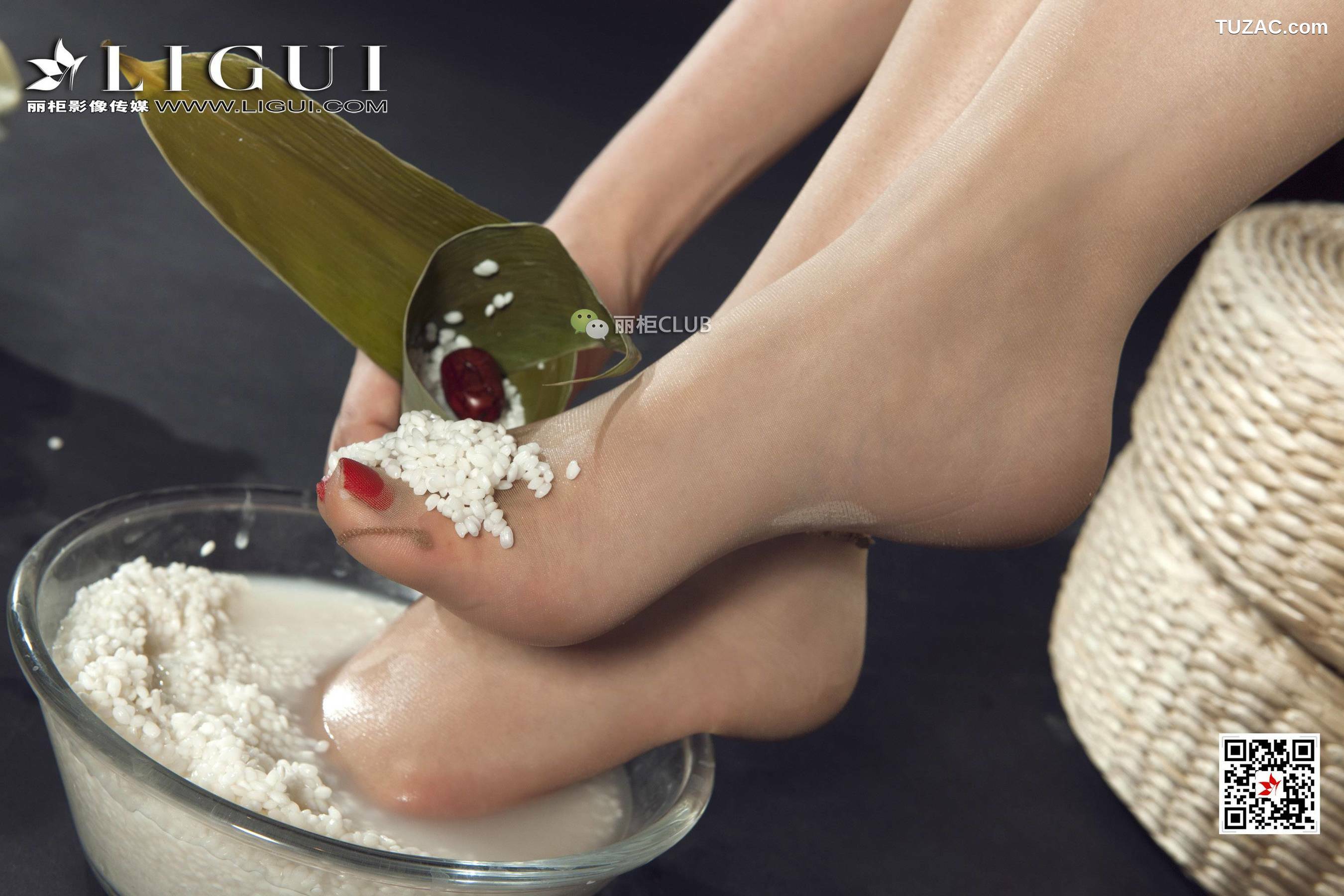 丽柜_足模雪糕《端香旗袍丝足》 网络丽人 写真集[70P]