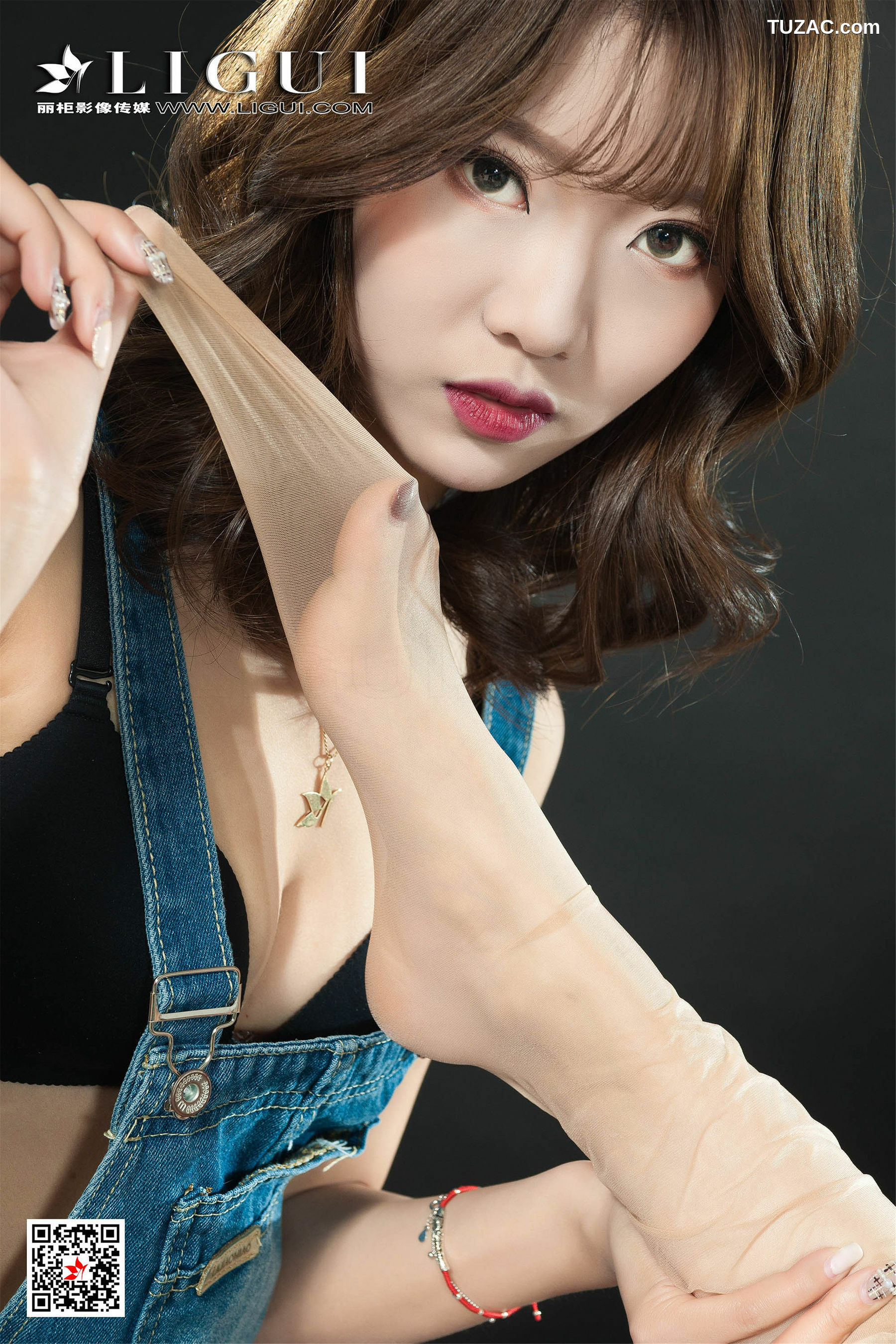 丽柜_钟情&amp;amp;凉儿《牛仔丝足》 网络丽人 写真集[61P]