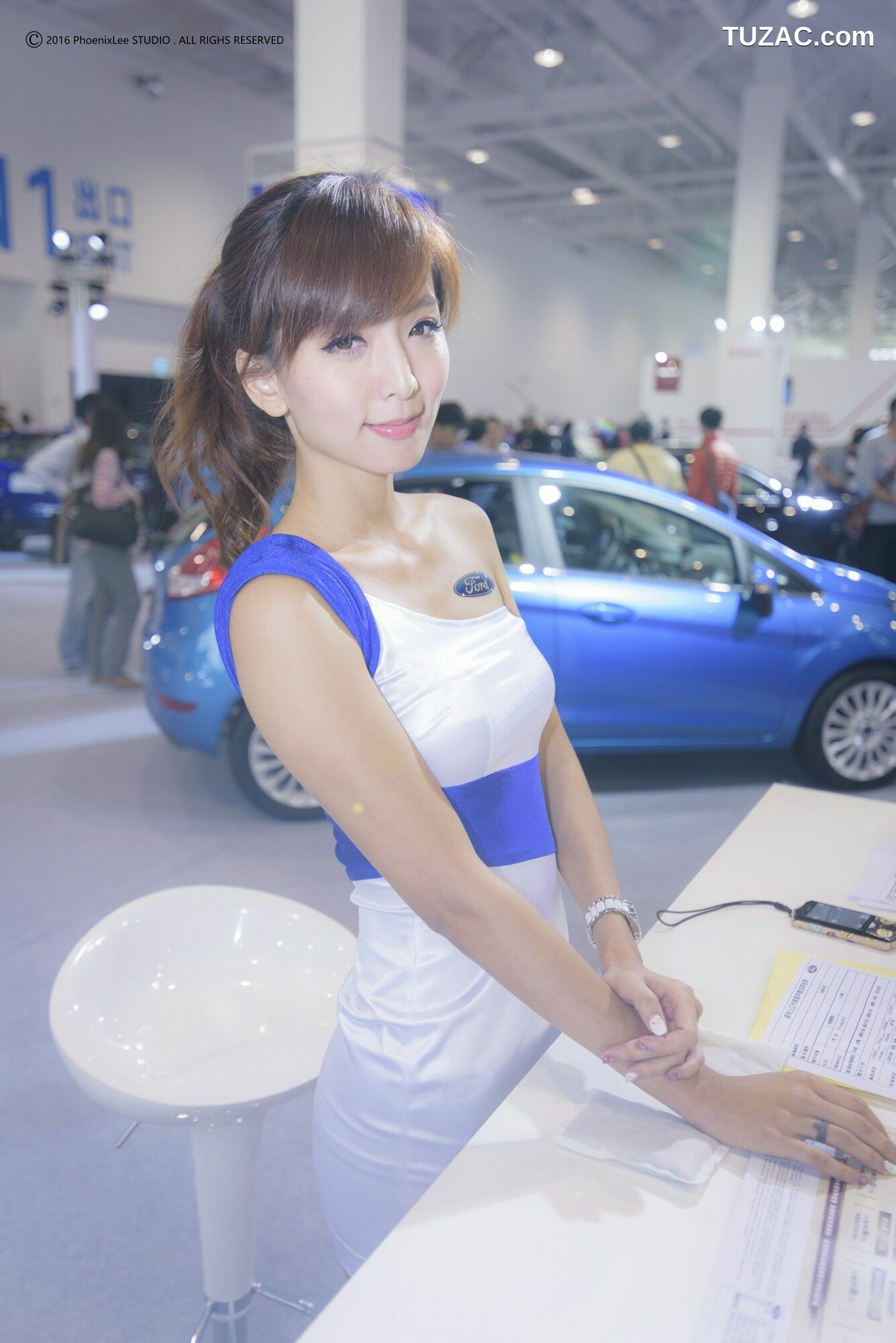 台湾正妹_ 2017高雄新车大展 图片合集[65P]