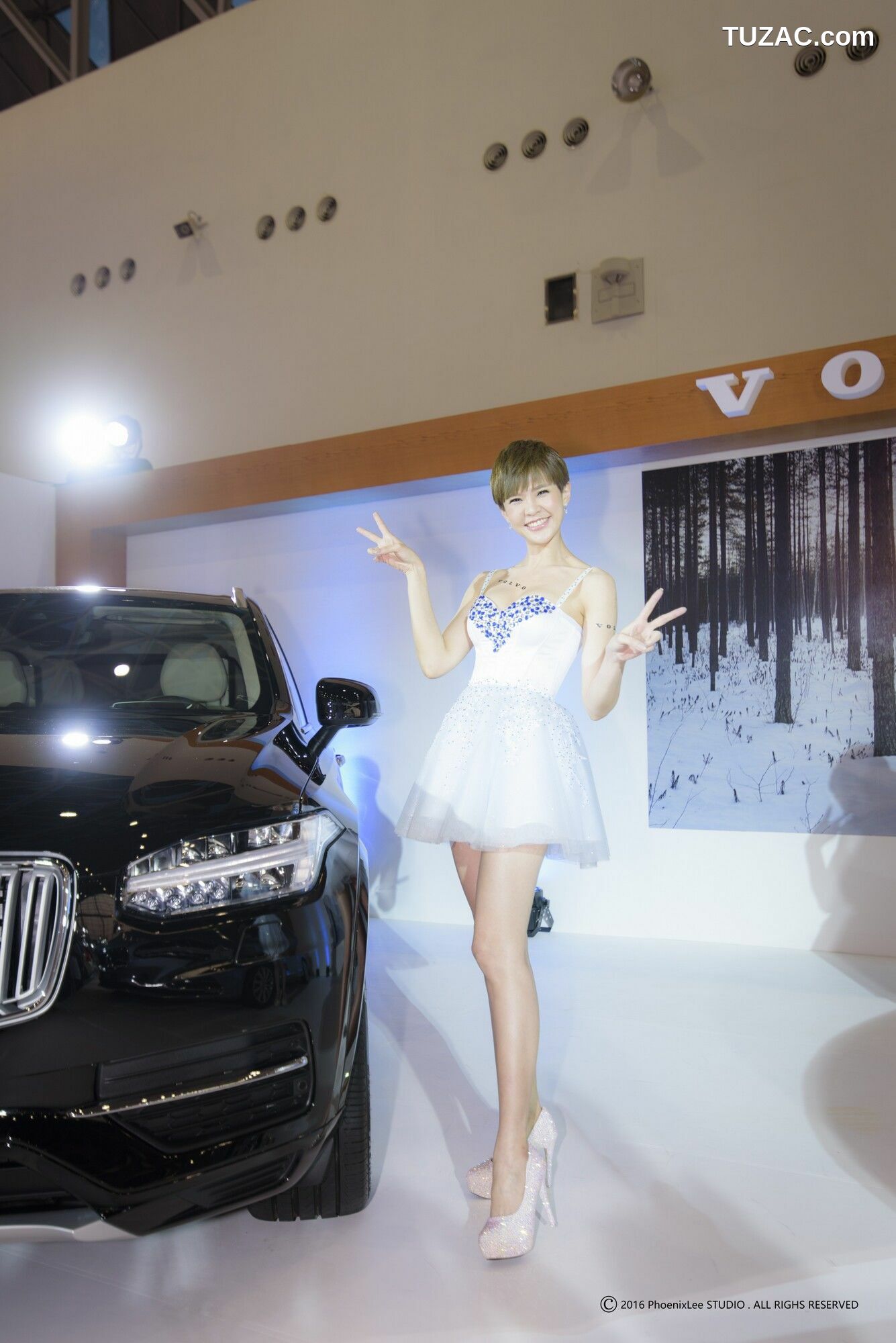 台湾正妹_ 2017高雄新车大展 图片合集[65P]
