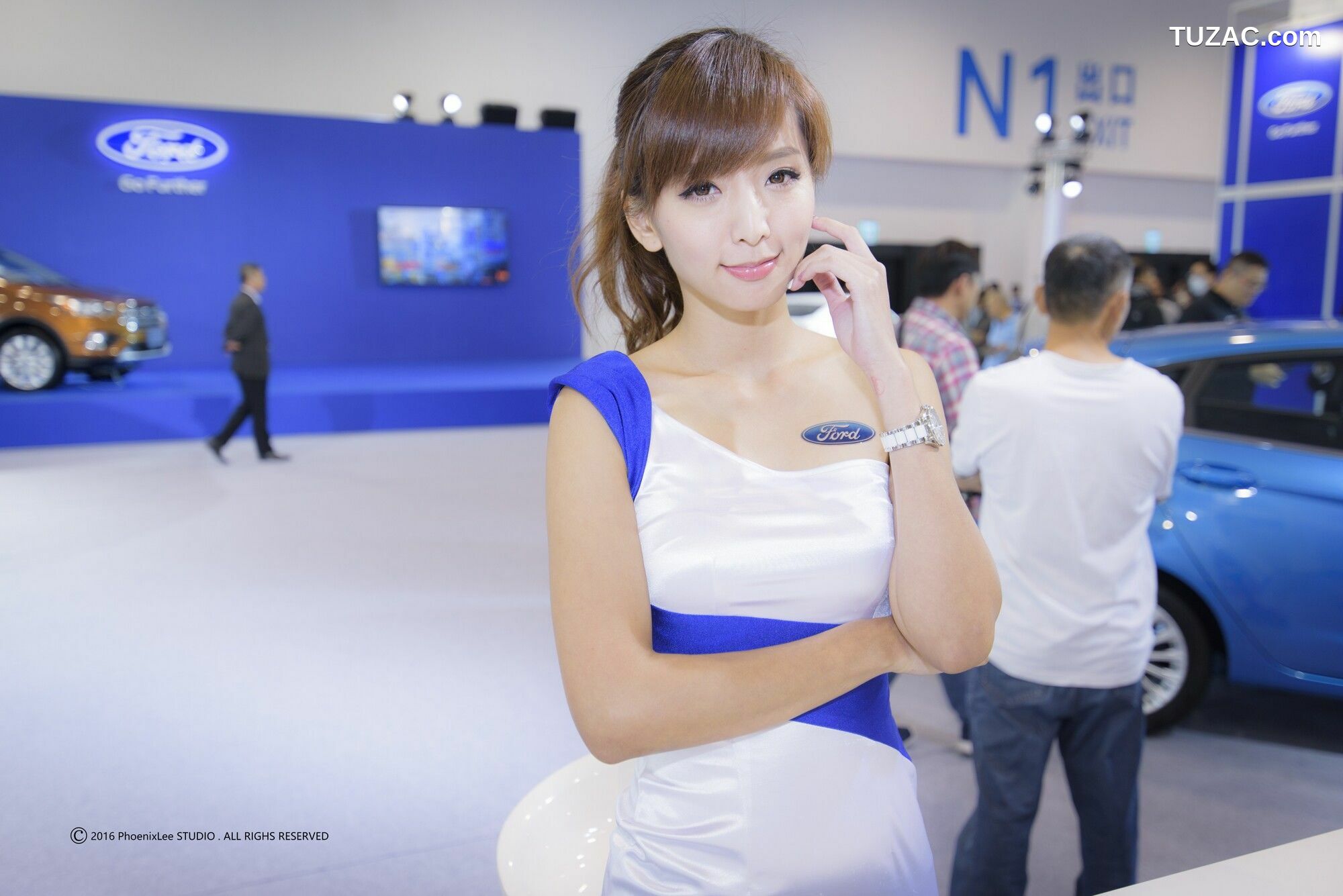 台湾正妹_ 2017高雄新车大展 图片合集[65P]