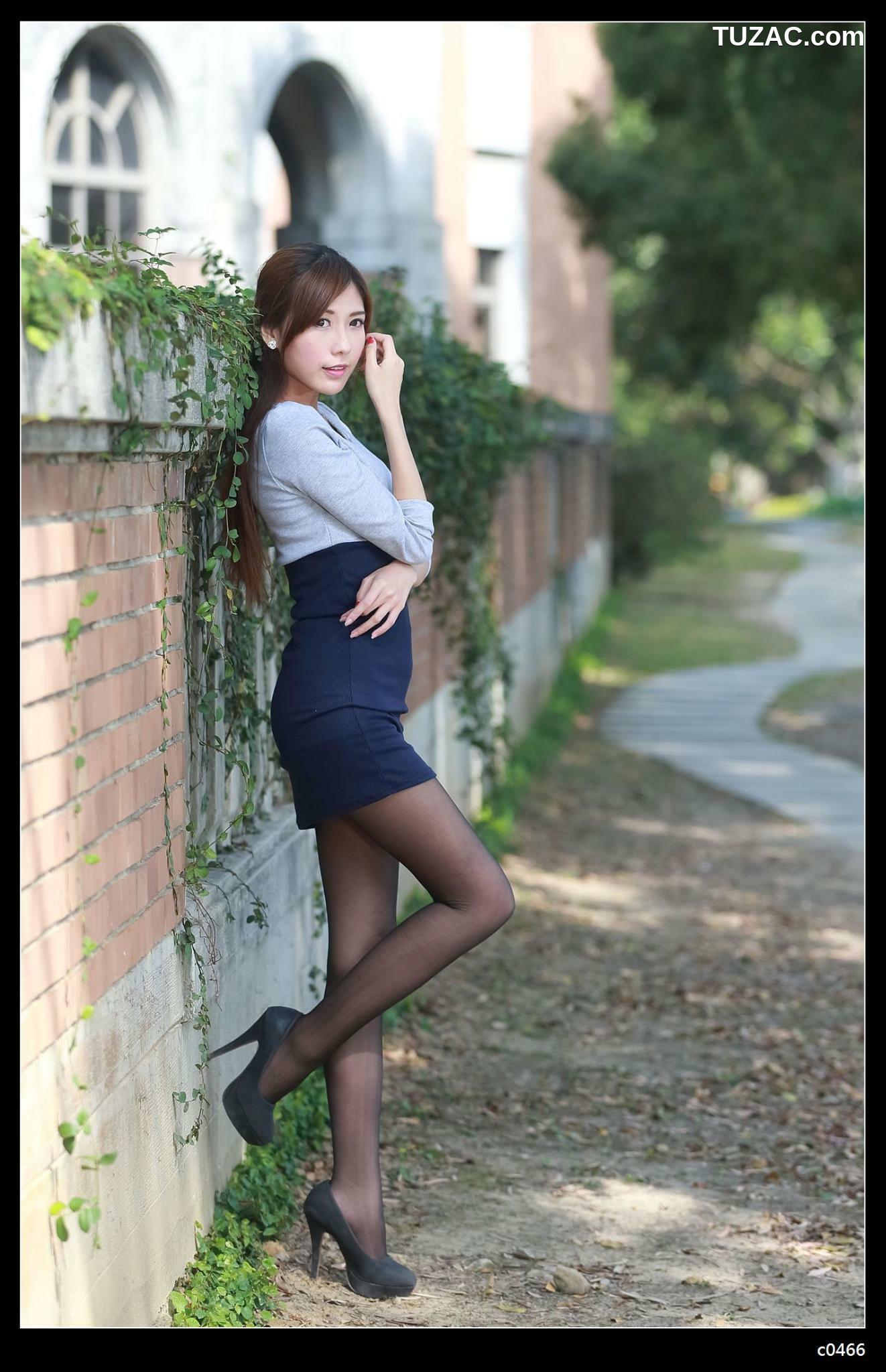 台湾正妹_ Agant小静 NTU外拍黑丝赏 写真集[71P]